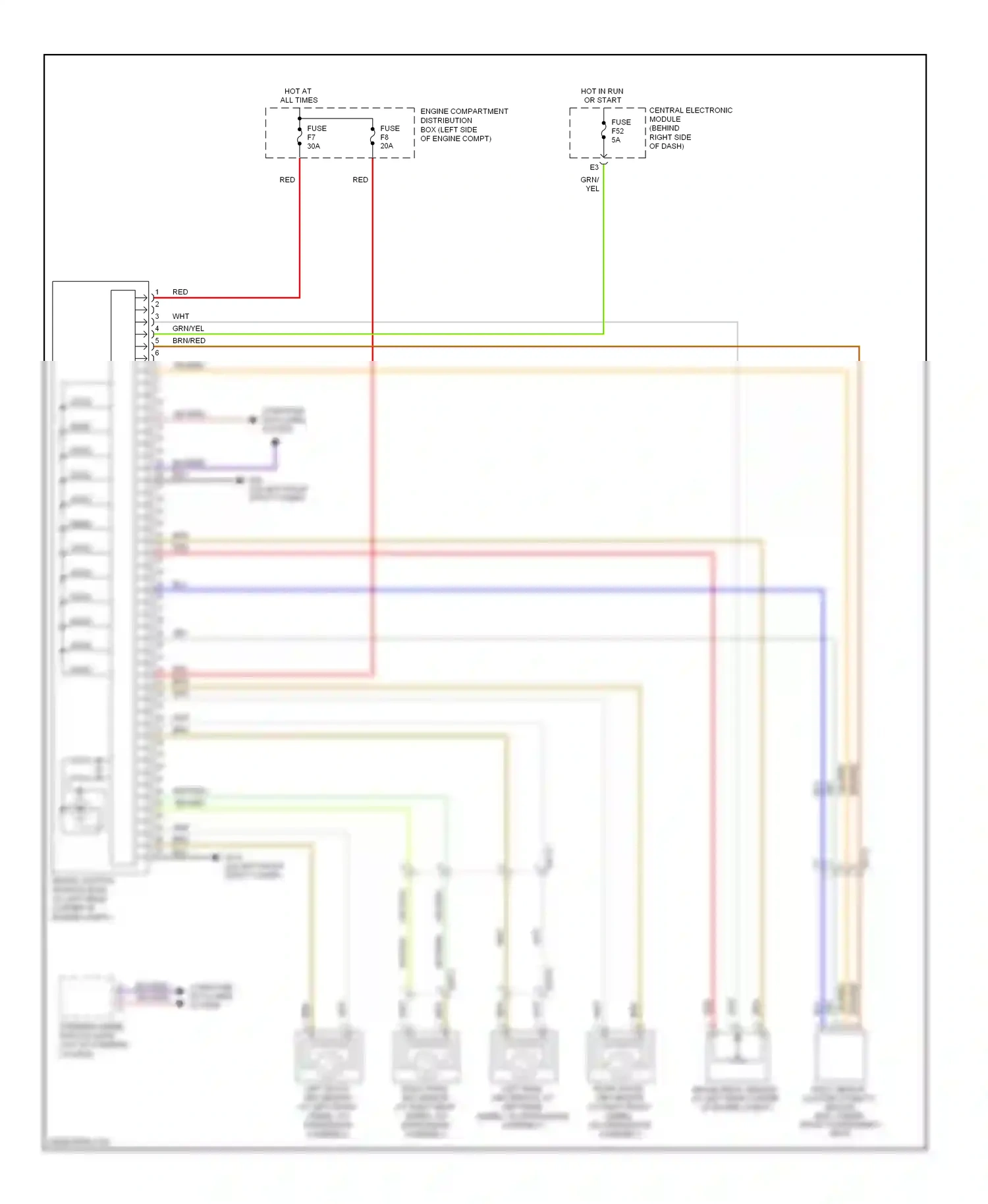 Volvo C70 II facelift (2009-2013) computer data lines system wiring diagram  (1 of 42)