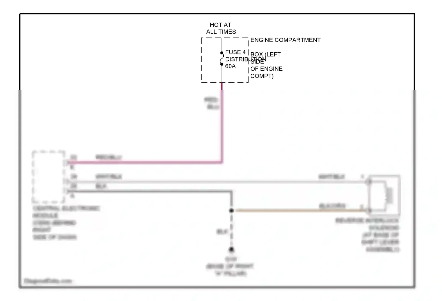 Volvo C70 II facelift (2009-2013) (engine compartment) wiring diagram  (3 of 3)