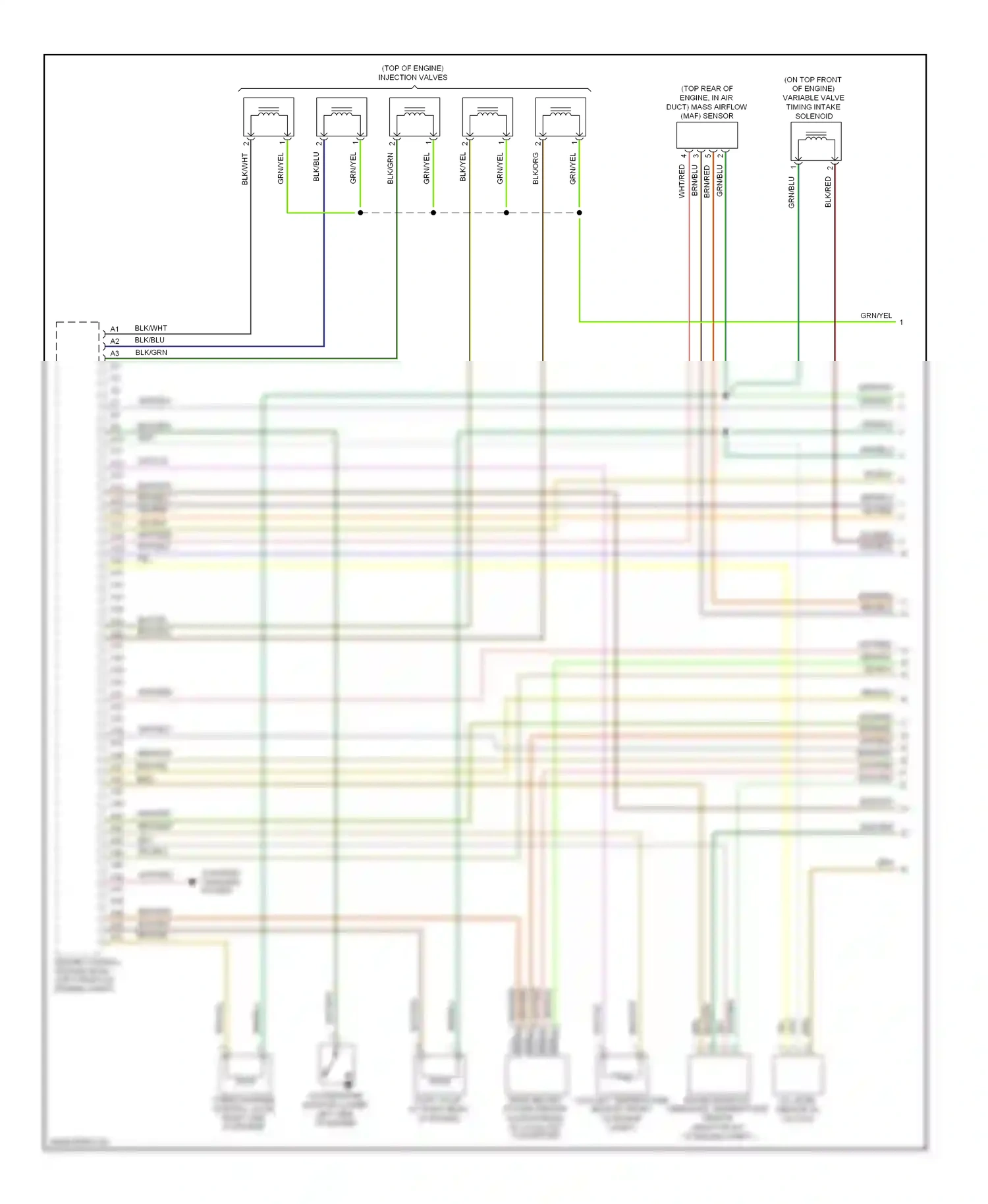 Volvo C70 II facelift (2009-2013) engine control module (ecm) (left front of engine compt) wiring diagram  (8 of 10)