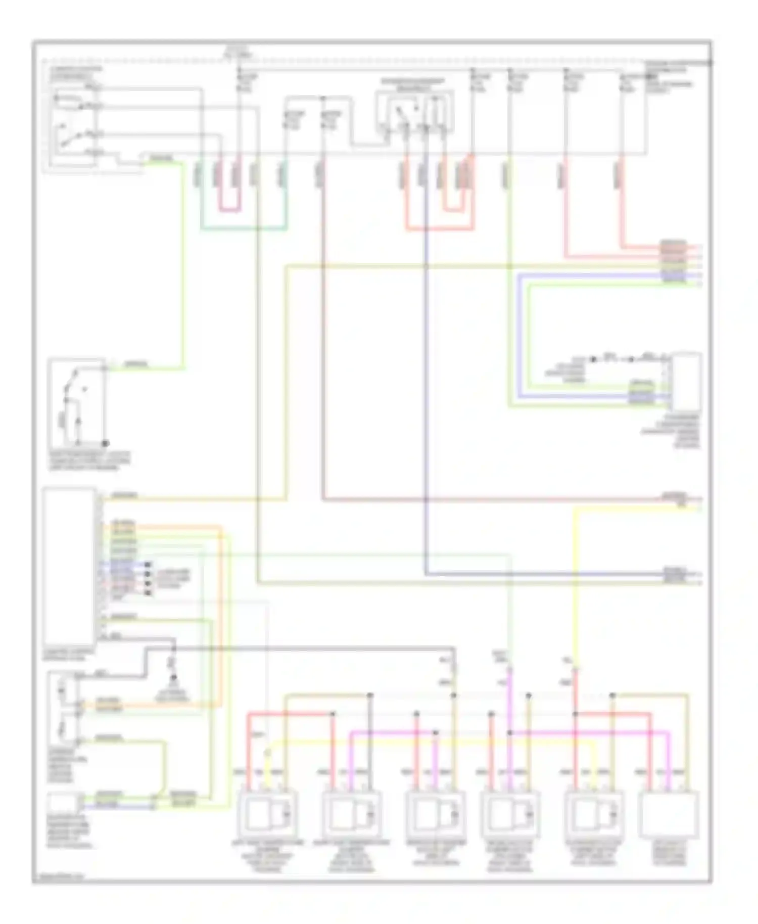 C70 Volvo II (2005-2009): Automatic a/c circuit (1 of 2)