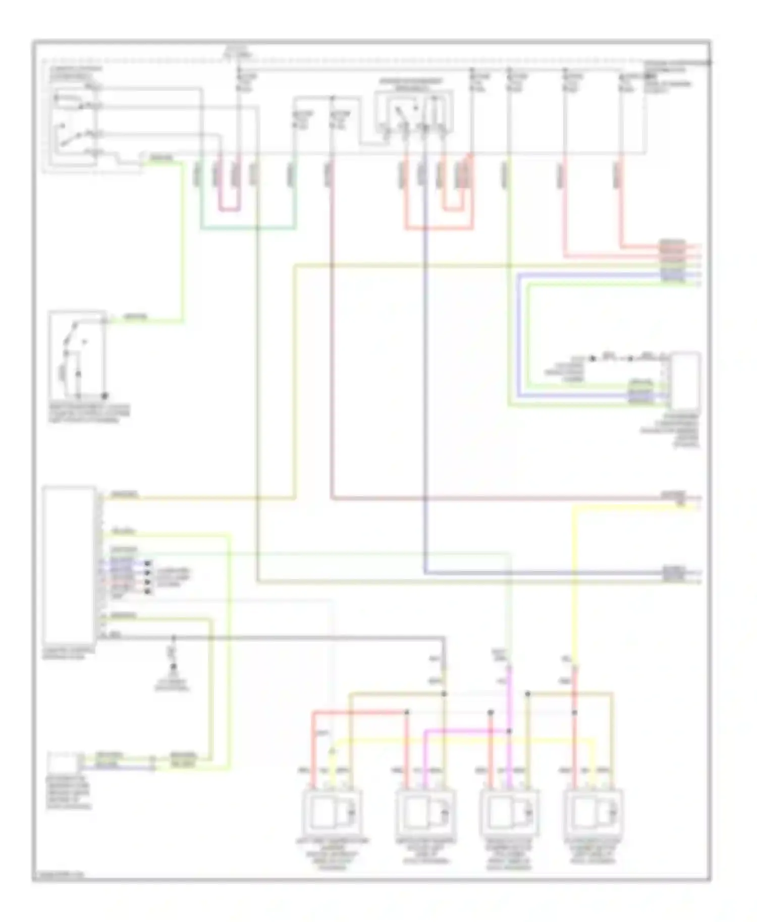 C70 Volvo II (2005-2009): Manual a/c circuit (1 of 2)