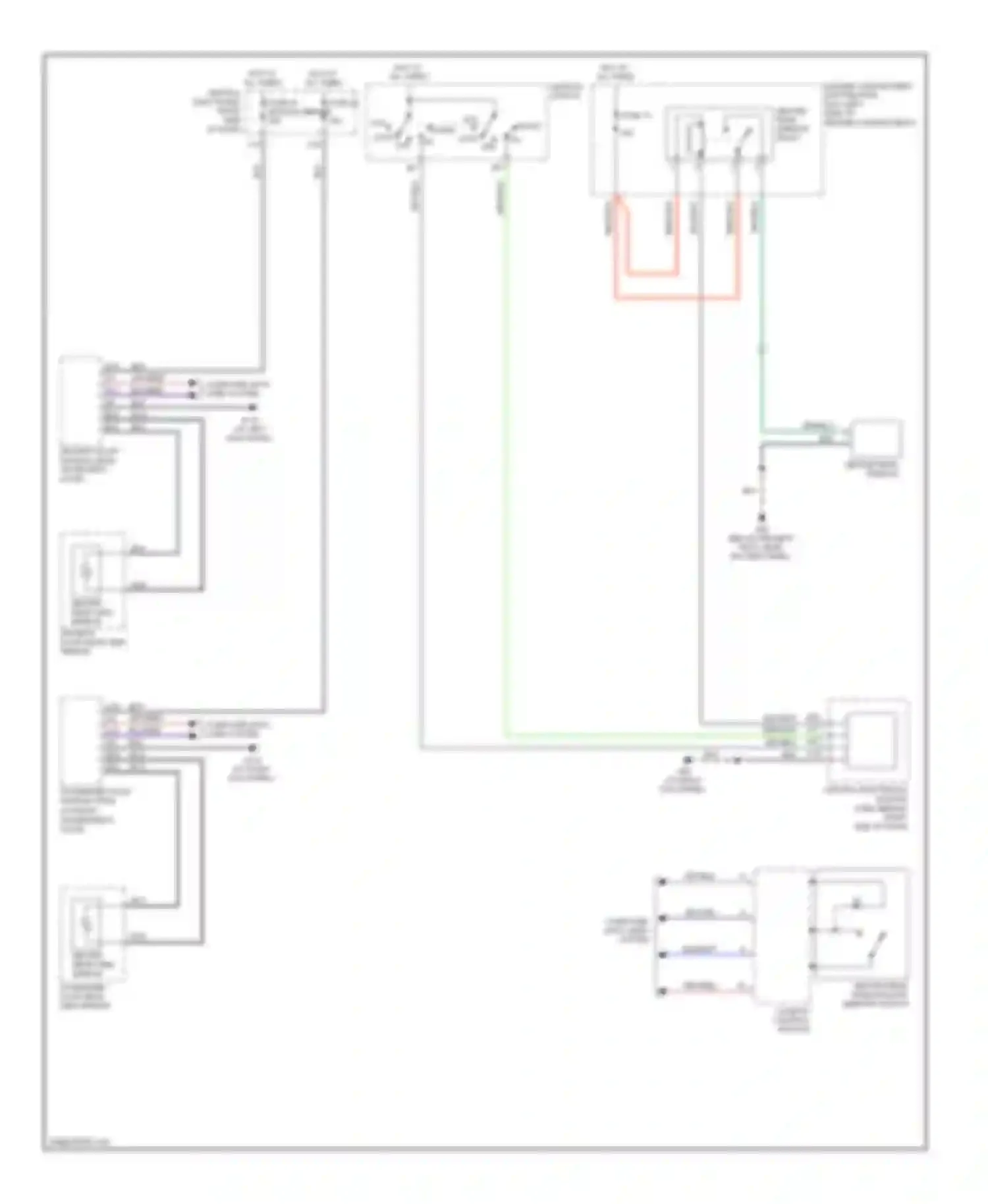 C70 Volvo II (2005-2009): Defoggers circuit