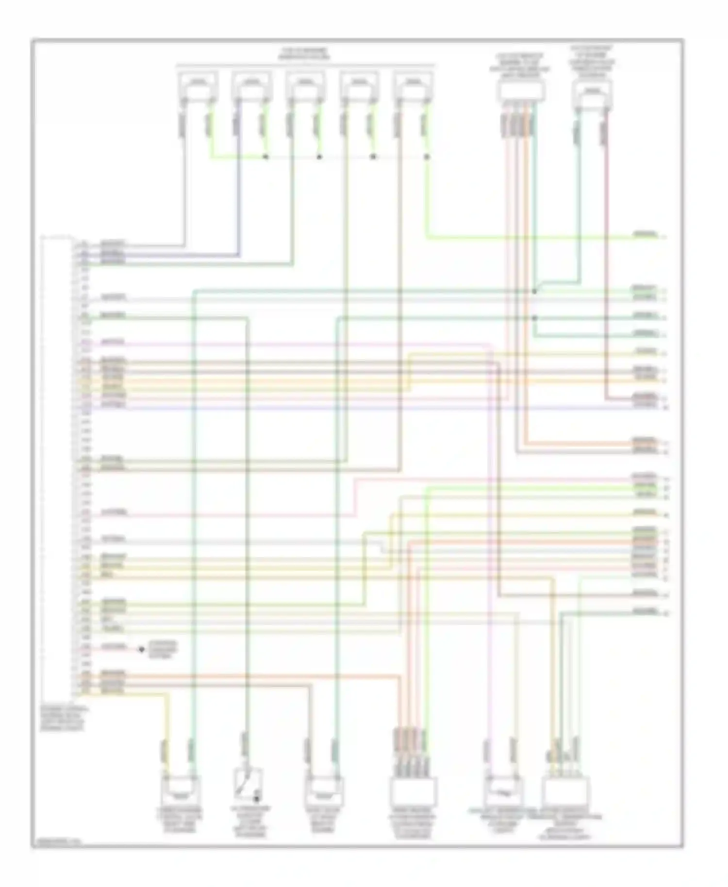 C70 Volvo II (2005-2009): Wiring diagram engine performance 2.5l turbo (1 of 4)