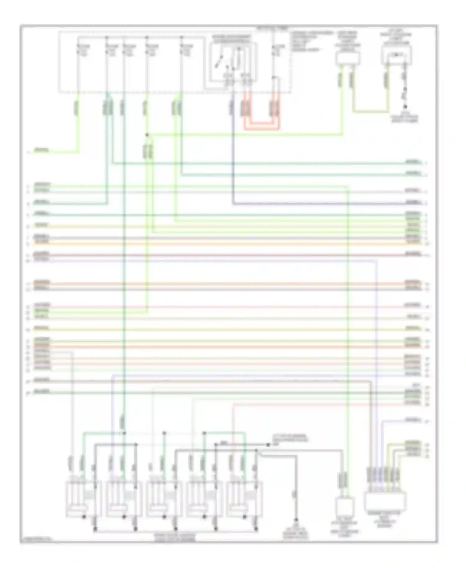 C70 Volvo II (2005-2009): Wiring diagram engine performance 2.5l turbo (2 of 4)