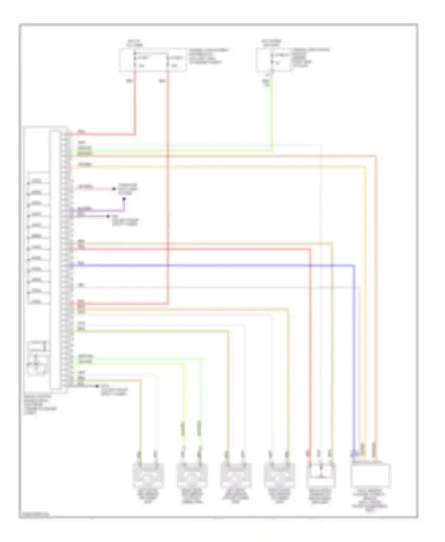 Wiring diagram blk for Volvo C70 II (2005-2009) (1 of 64)
