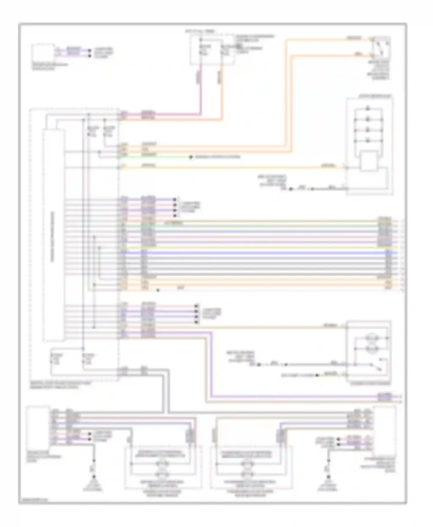 Wiring diagram blk/grn for Volvo C70 II (2005-2009) (4 of 20)