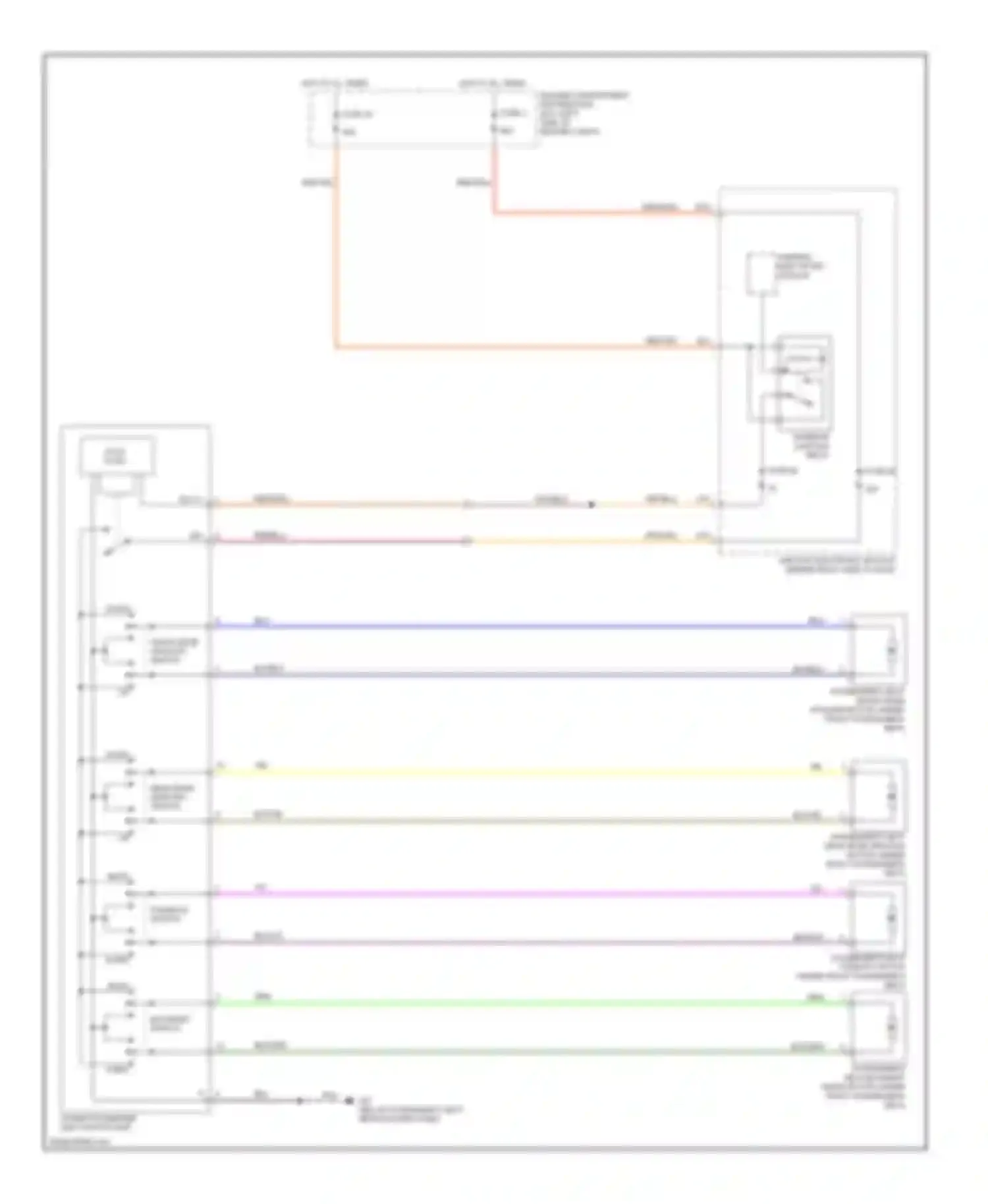 Wiring diagram ext.x for Volvo C70 II (2005-2009) (1 of 1)