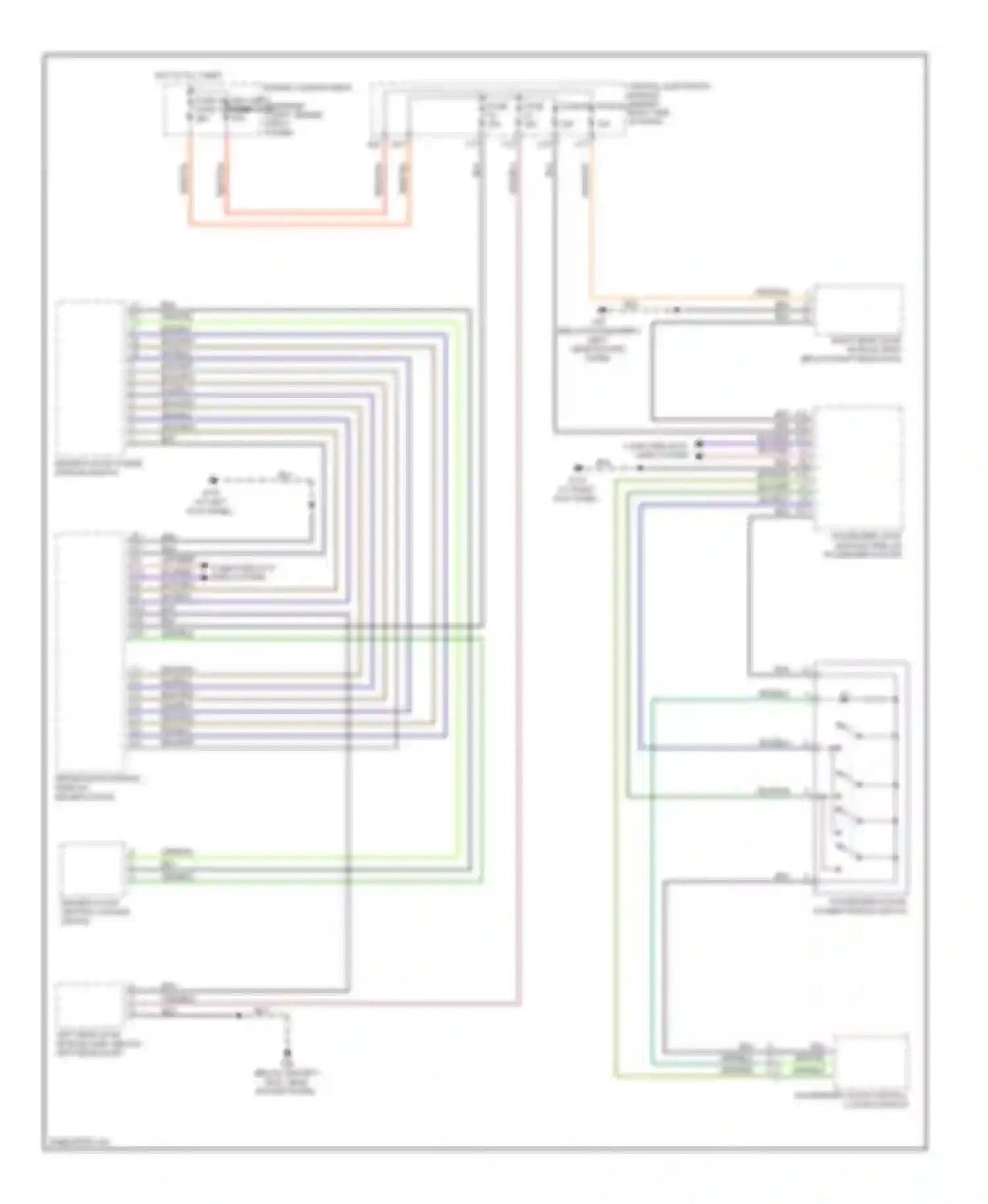 Wiring diagram grn/blk for Volvo C70 II (2005-2009) (12 of 12)