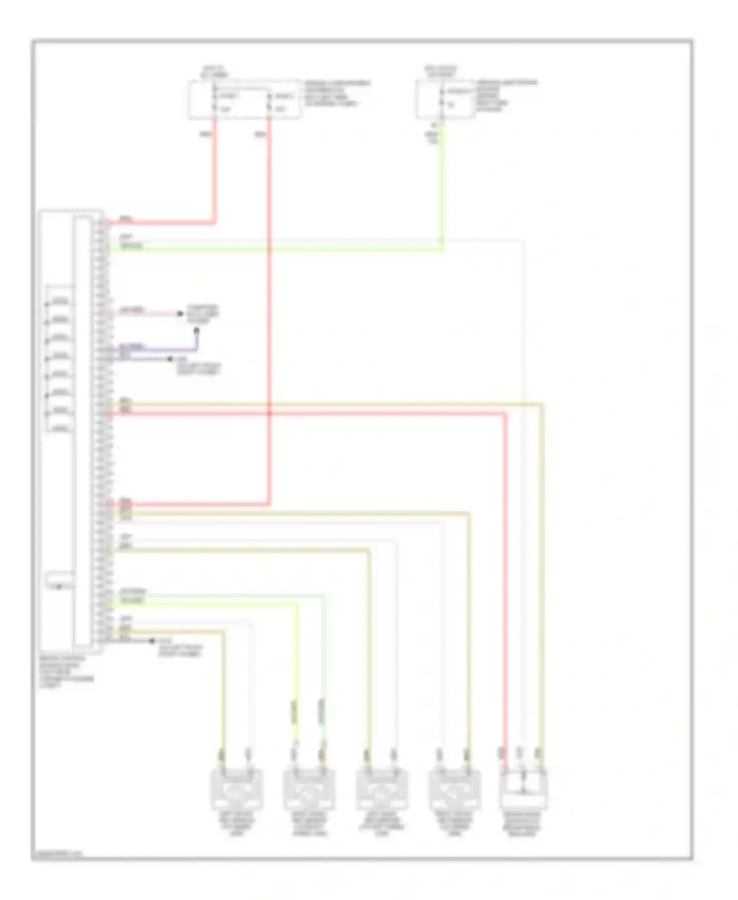 Wiring diagram grn/yel for Volvo C70 II (2005-2009) (2 of 29)