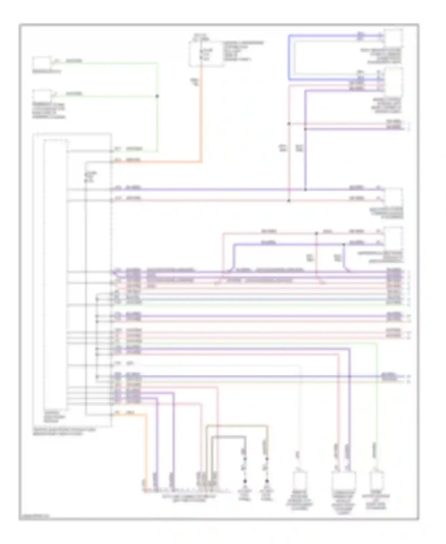 Wiring diagram red/yel for Volvo C70 II (2005-2009) (4 of 26)