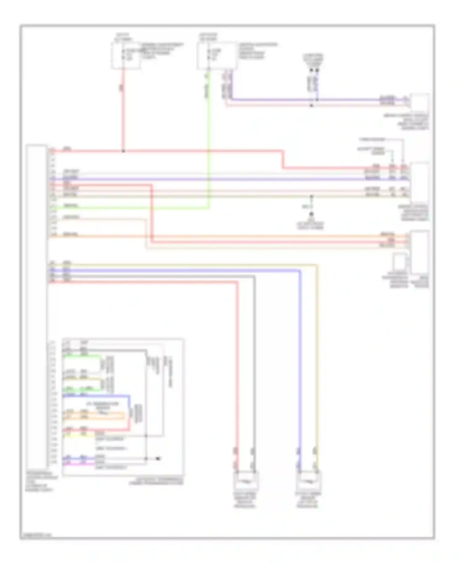 Wiring diagram solenoid 2 shift for Volvo C70 II (2005-2009) (1 of 1)