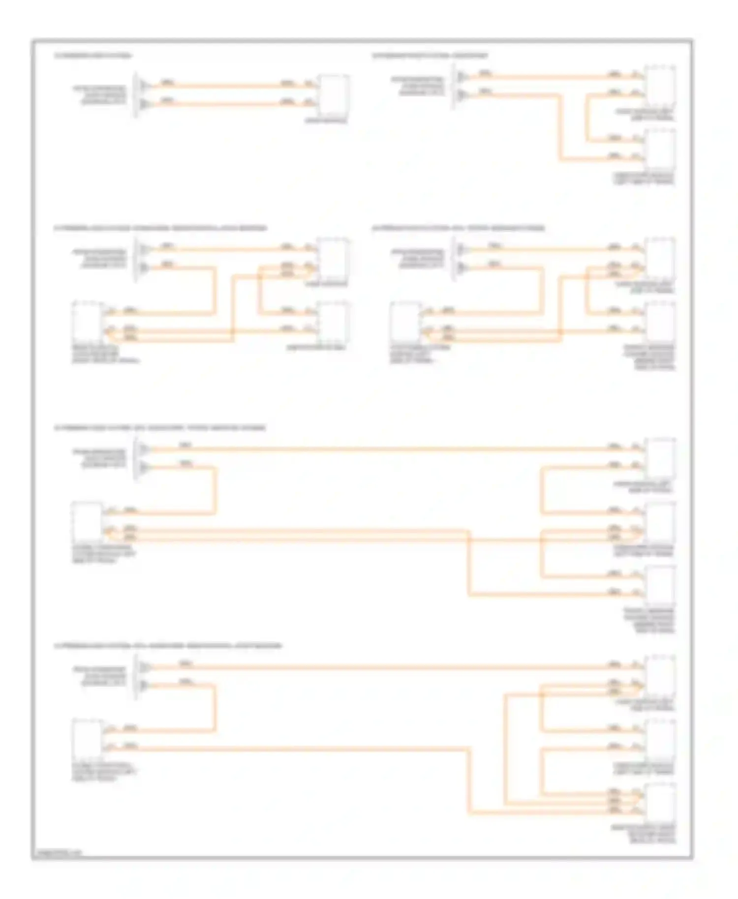Wiring diagram w/ premium audio system for Volvo C70 II (2005-2009) (1 of 1)