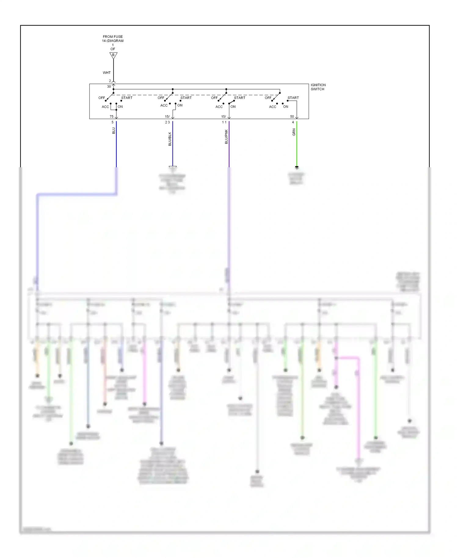 Volvo S40 I facelift (1999-2004) abs control module wiring diagram  (4 of 5)