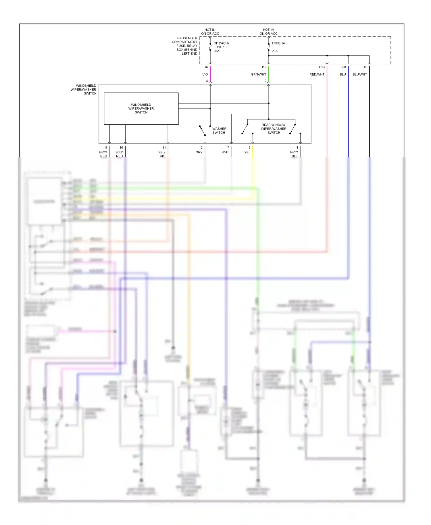 Volvo S40 I facelift (1999-2004) solid state wiring diagram  (8 of 8)