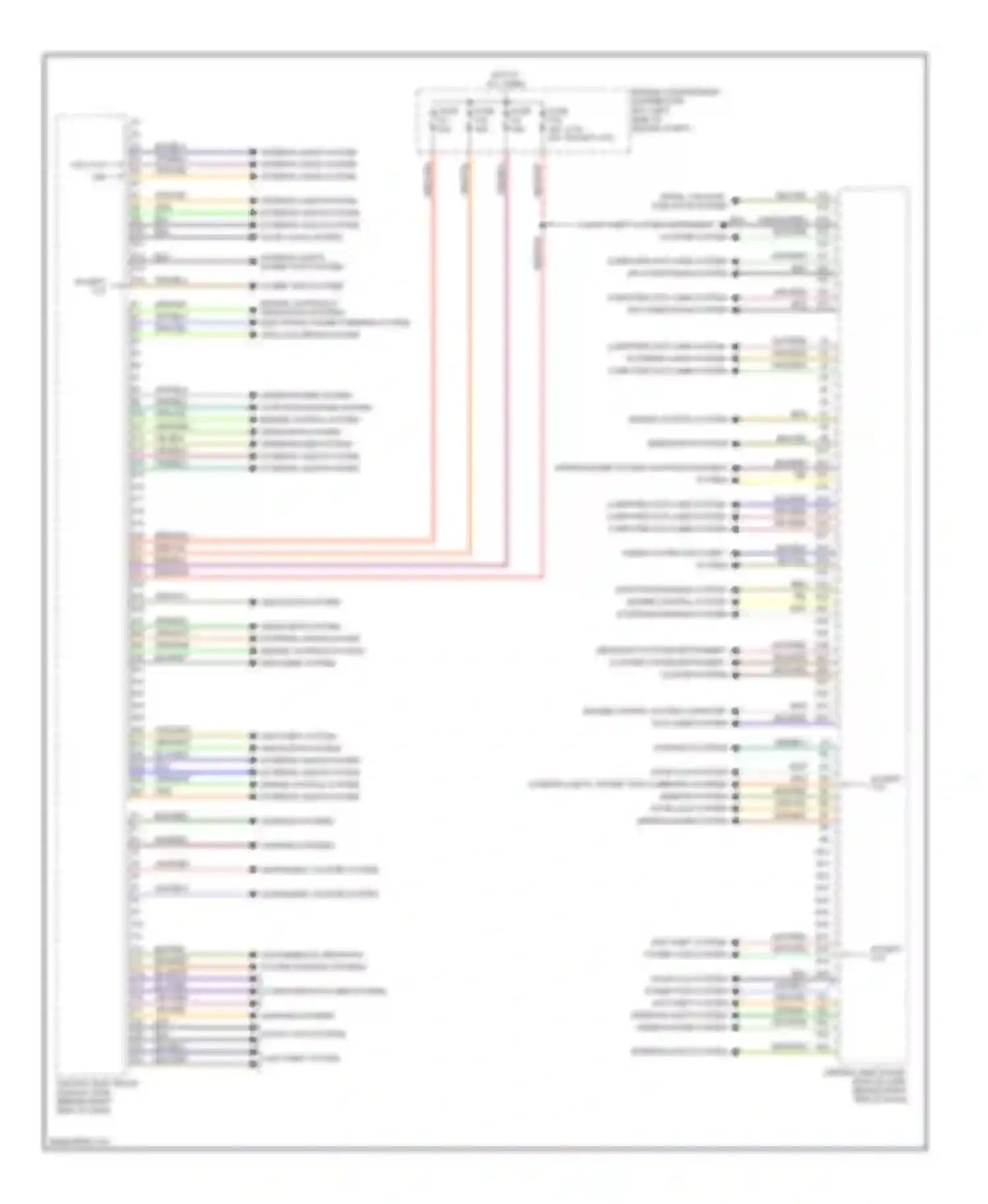 S40 Volvo II facelift (2007-2012): Body control modules circuit (2 of 2)