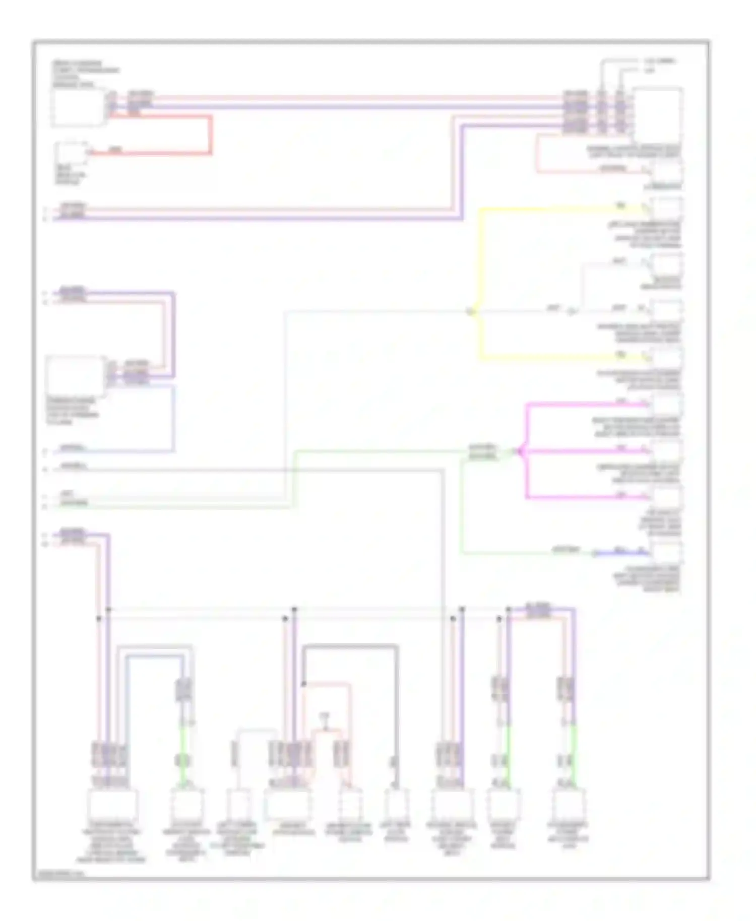 S40 Volvo II facelift (2007-2012): Computer data lines circuit (3 of 3)