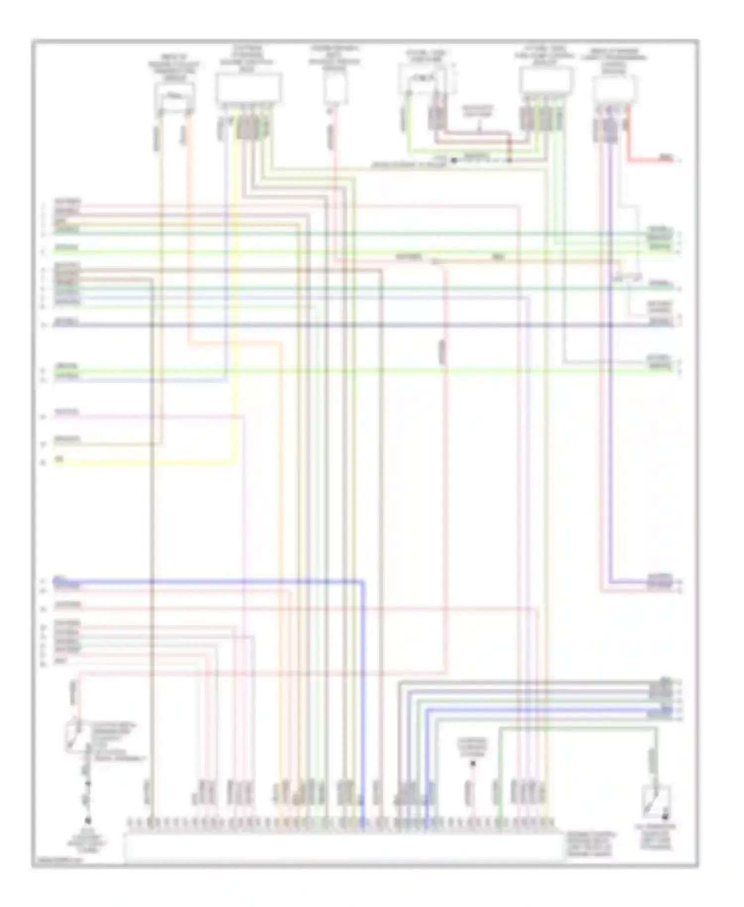 S40 Volvo II facelift (2007-2012): Wiring diagram engine performance 2.4l (3 of 4)