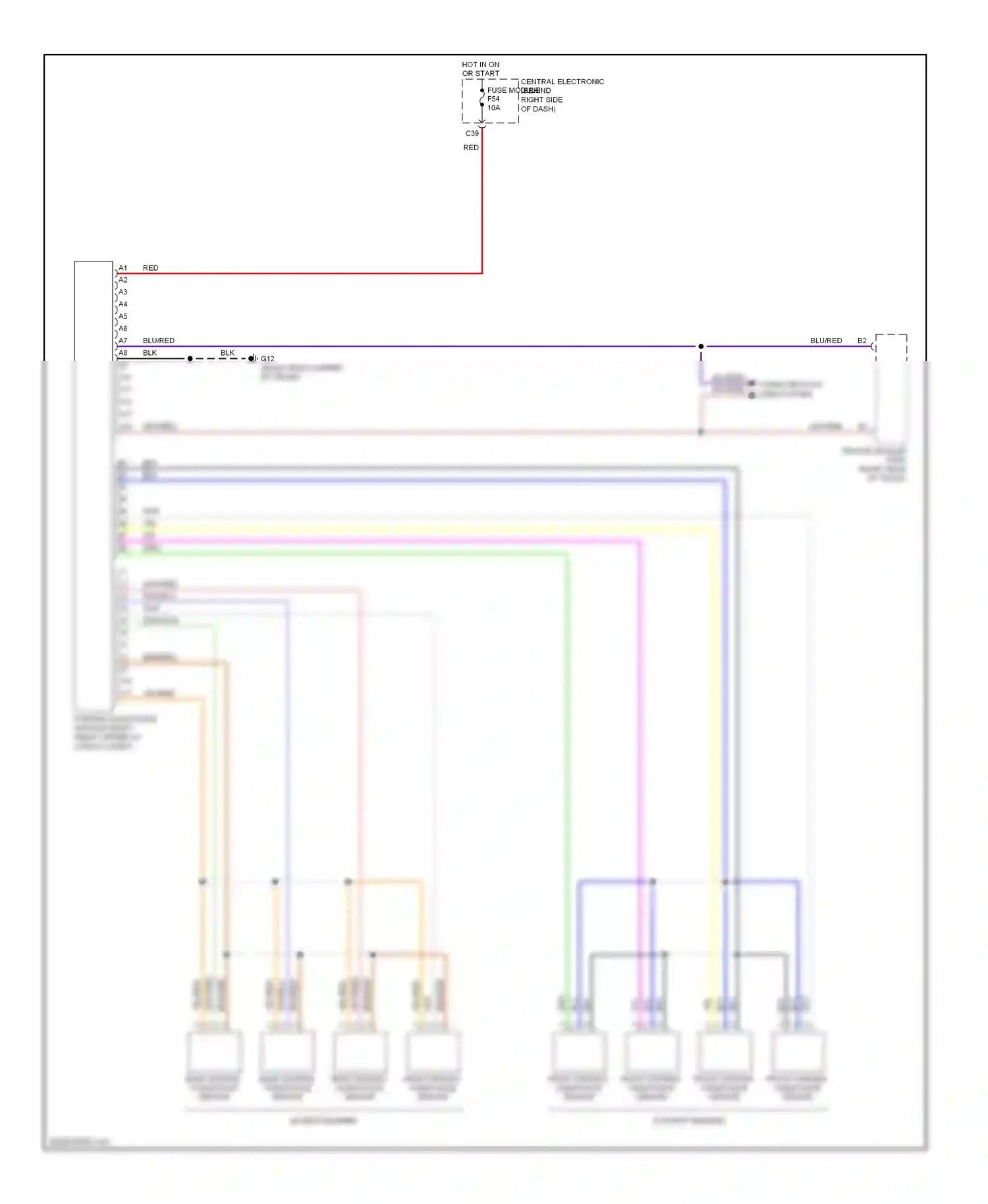 Volvo S40 II facelift (2007-2012) computer data lines system wiring diagram  (28 of 42)