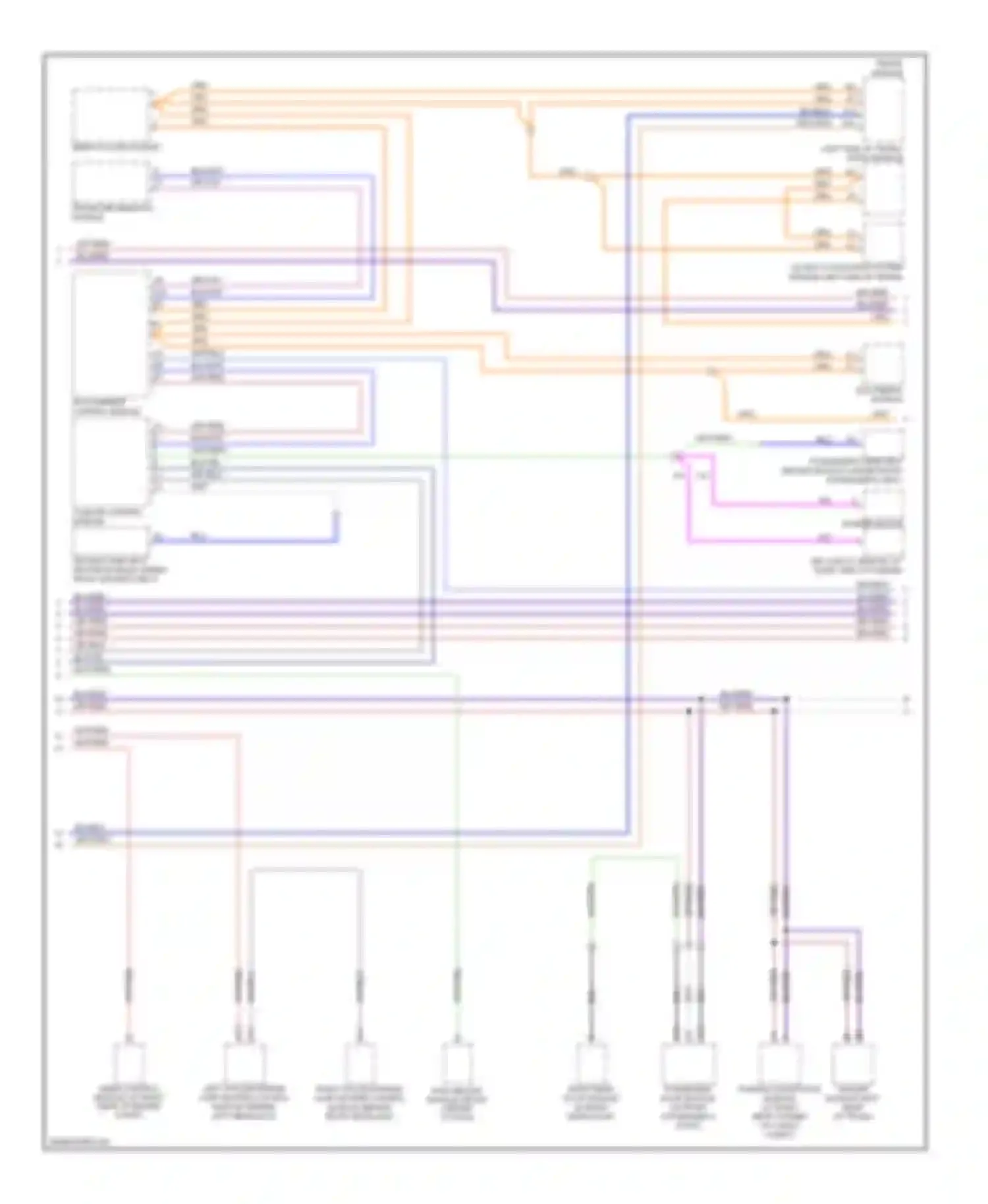 S40 Volvo II (2004-2007): Computer data lines circuit (2 of 3)