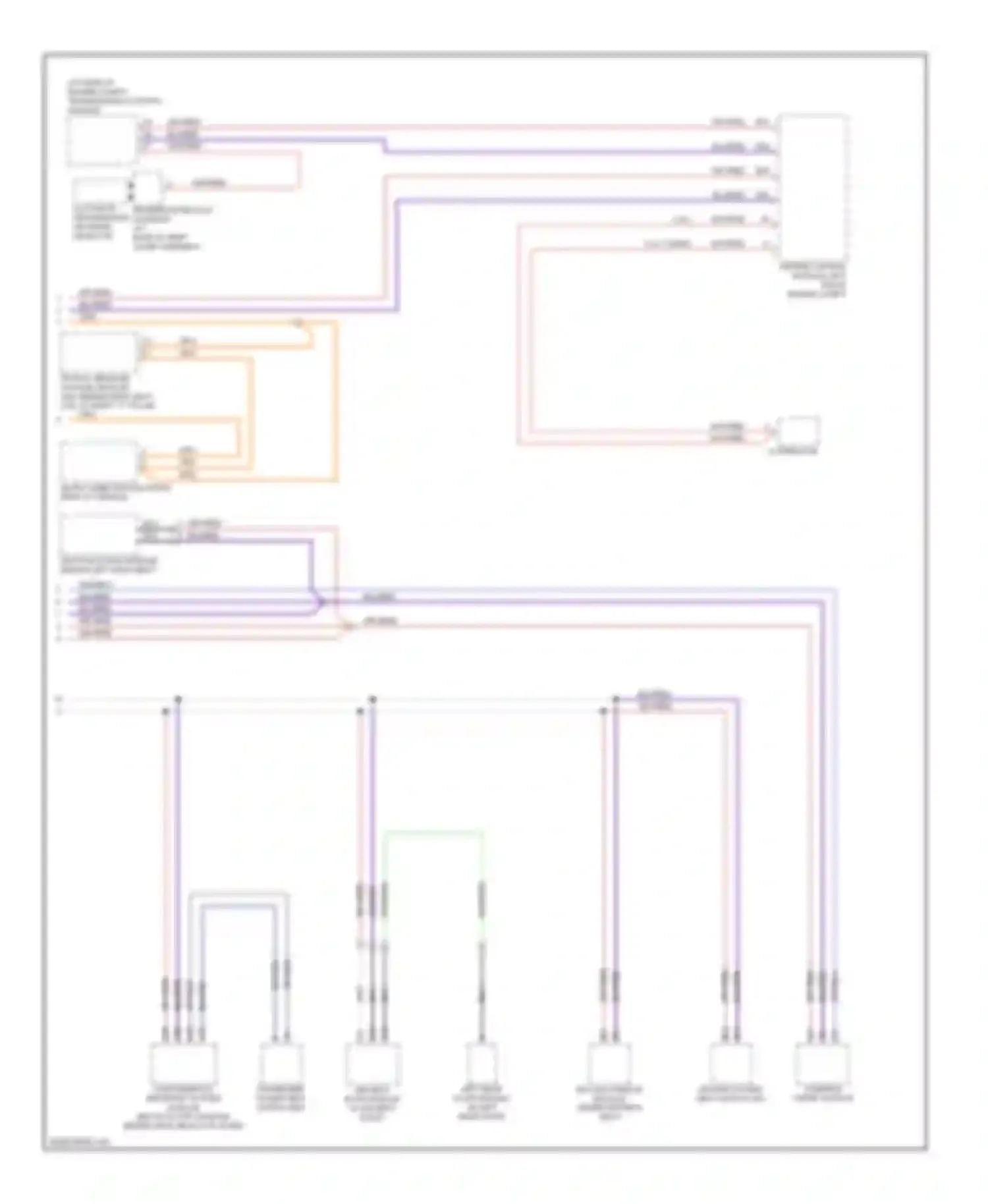 S40 Volvo II (2004-2007): Computer data lines circuit (3 of 3)