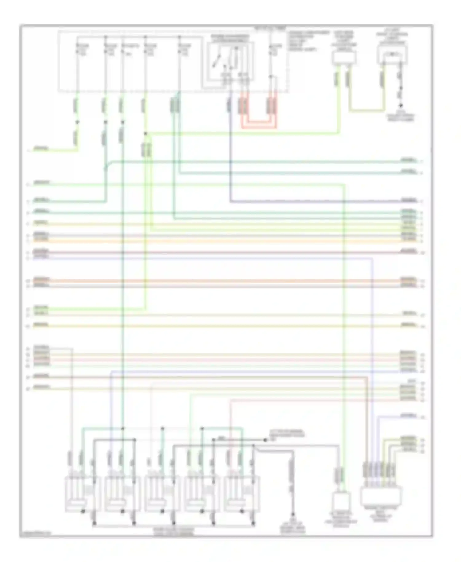 S40 Volvo II (2004-2007): Wiring diagram engine performance 2.5l turbo (2 of 4)