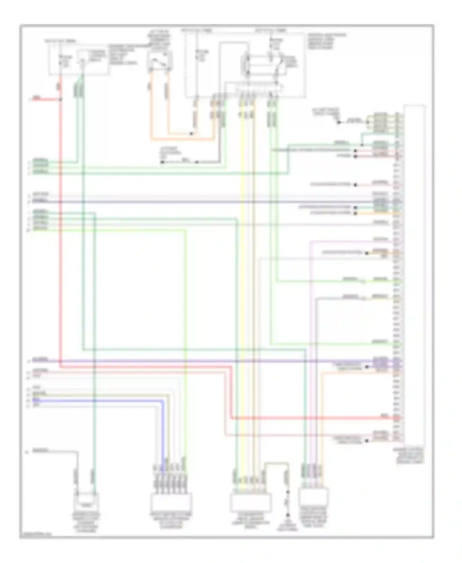 S40 Volvo II (2004-2007): Wiring diagram engine performance 2.5l turbo (4 of 4)