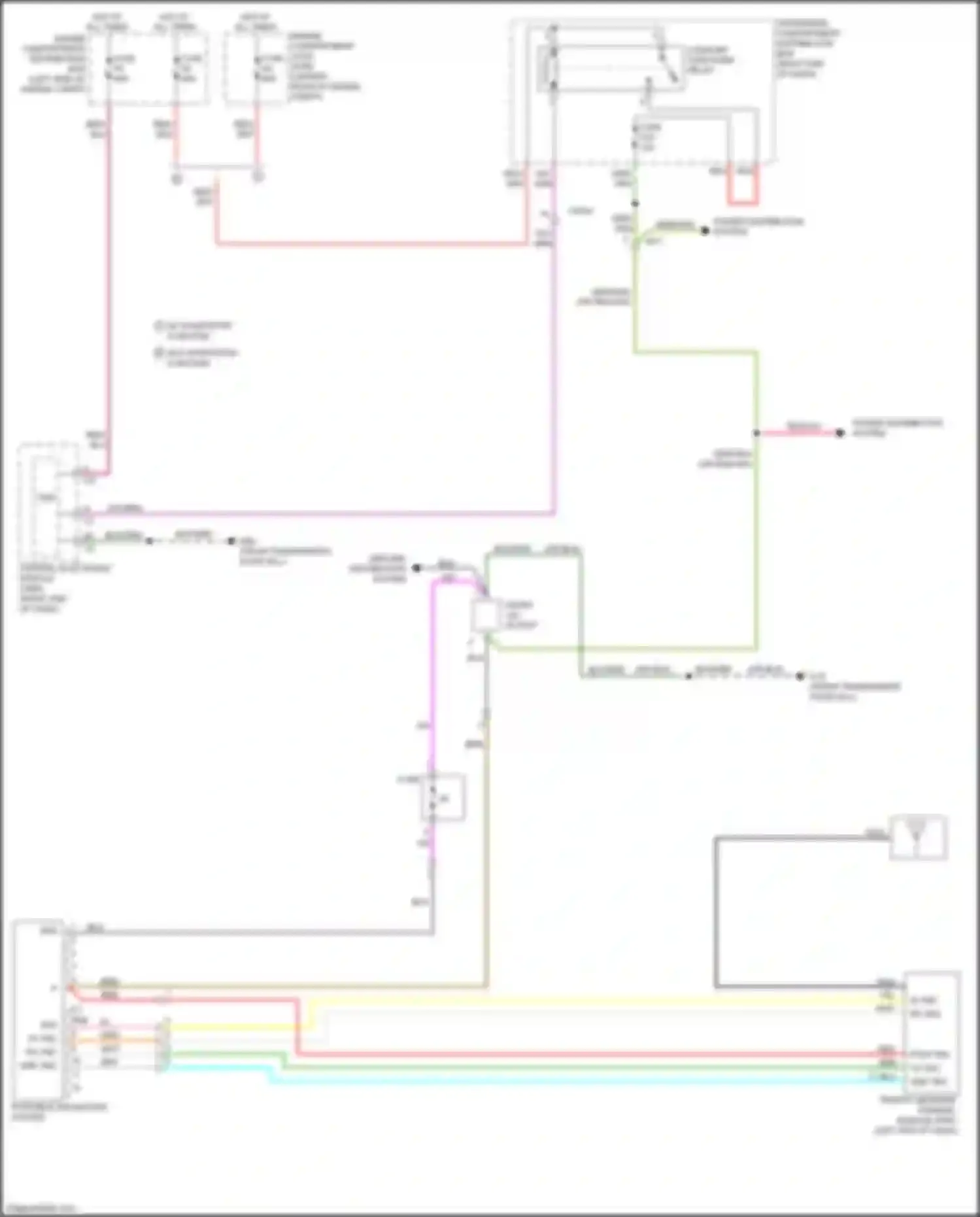 S60 Cross Country Volvo I (2015-2018): Navigation circuit