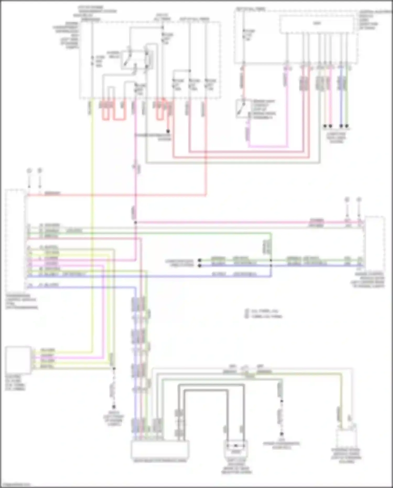 Wiring diagram 15- feed relay for Volvo S60 Cross Country I (2015-2018) (8 of 12)