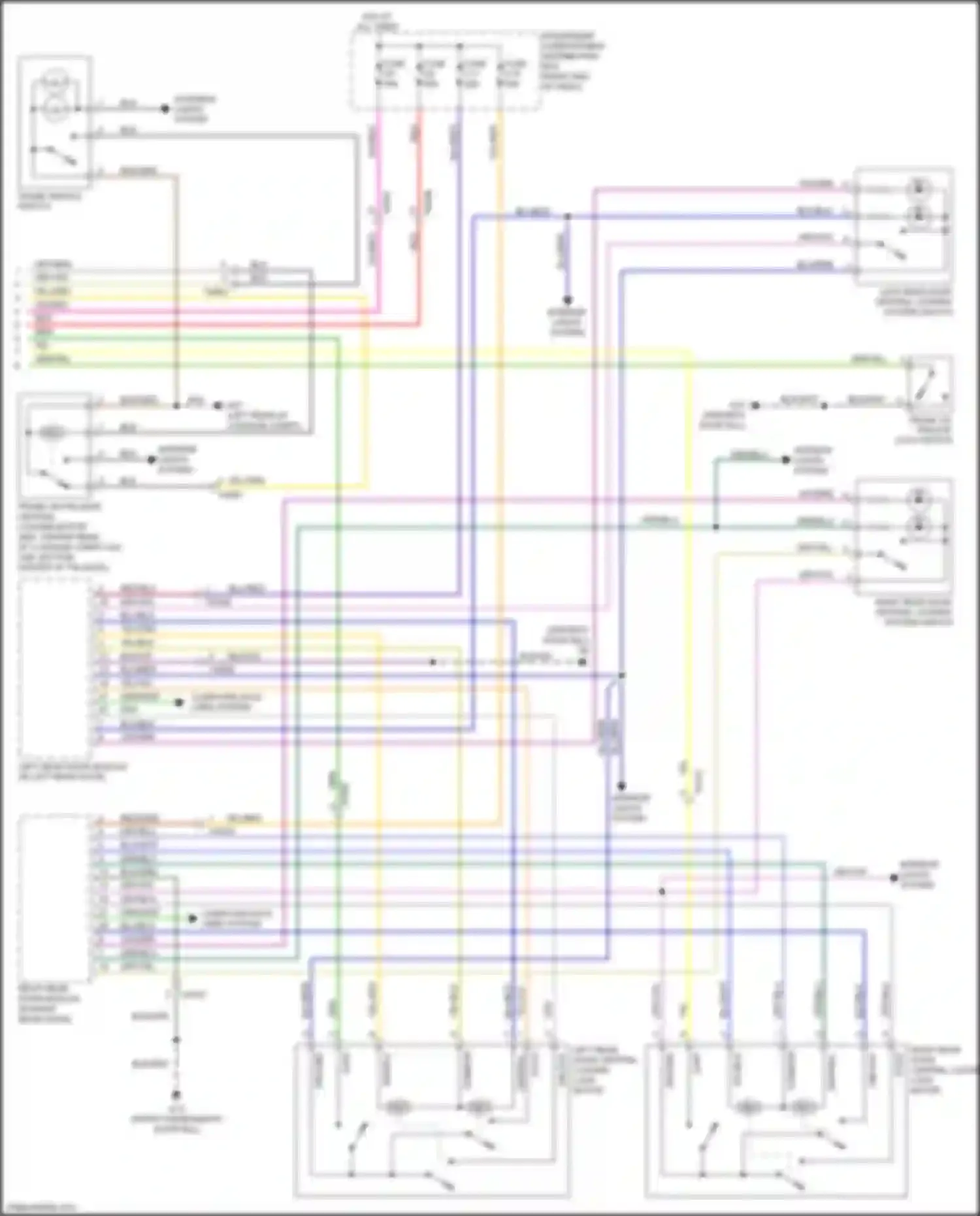 Wiring diagram blk/grn for Volvo S60 Cross Country I (2015-2018) (26 of 40)