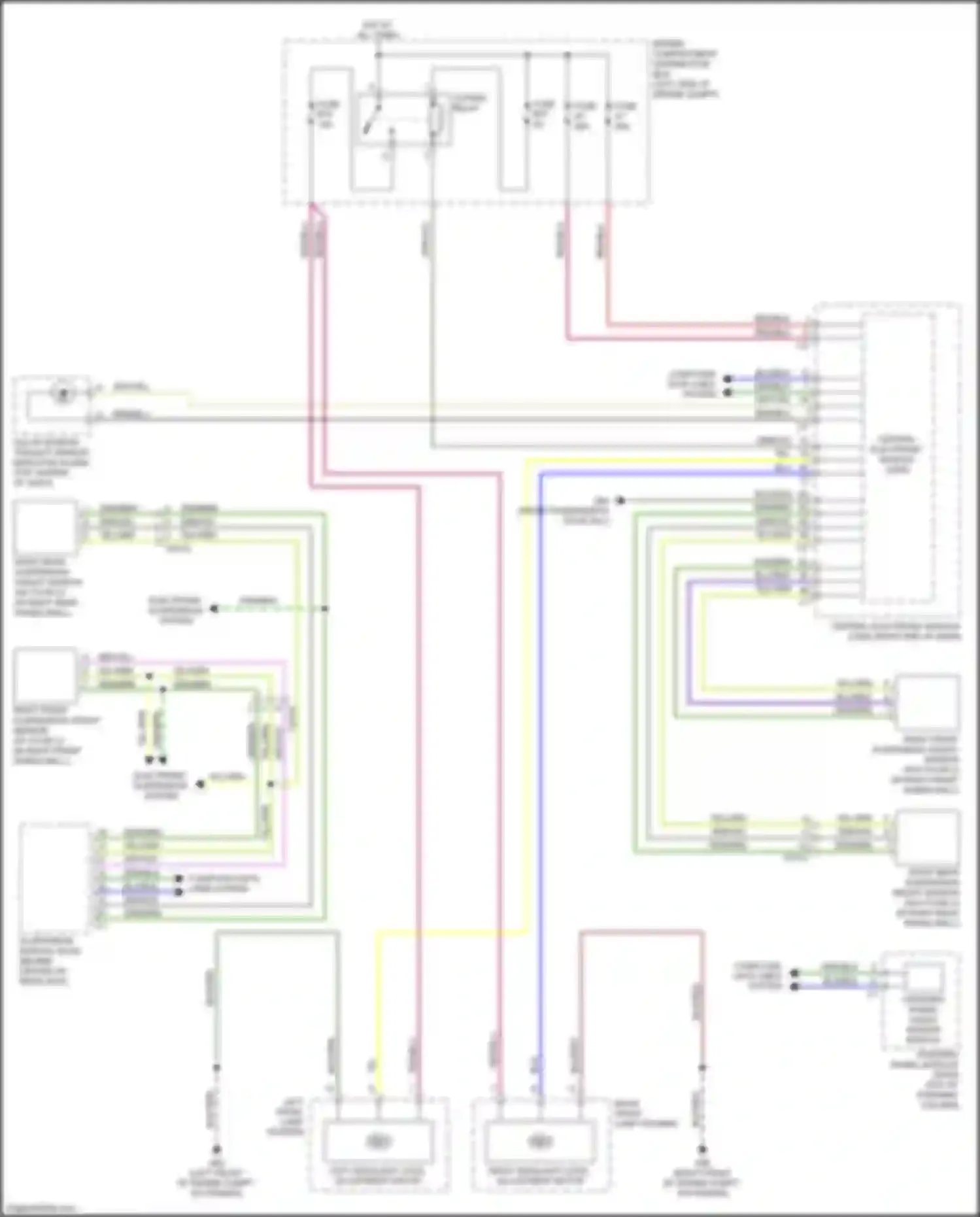 Wiring diagram computer data lines system for Volvo S60 Cross Country I (2015-2018) (55 of 68)
