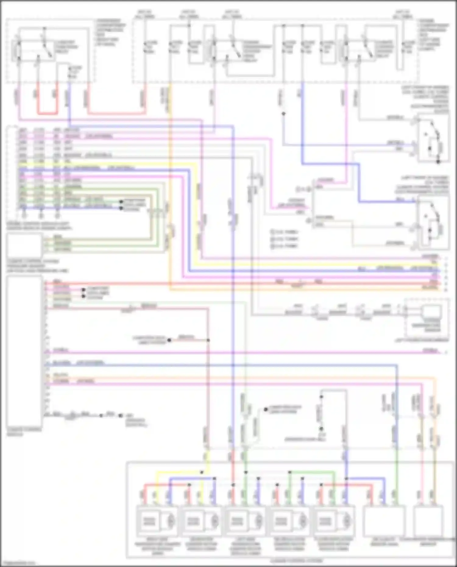 Wiring diagram engine management system main relay for Volvo S60 Cross Country I (2015-2018) (2 of 5)