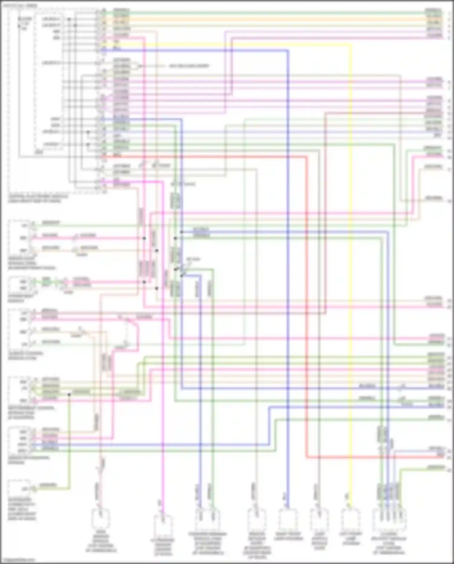 Wiring diagram remote keyless entry for Volvo S60 Cross Country I (2015-2018) (1 of 1)