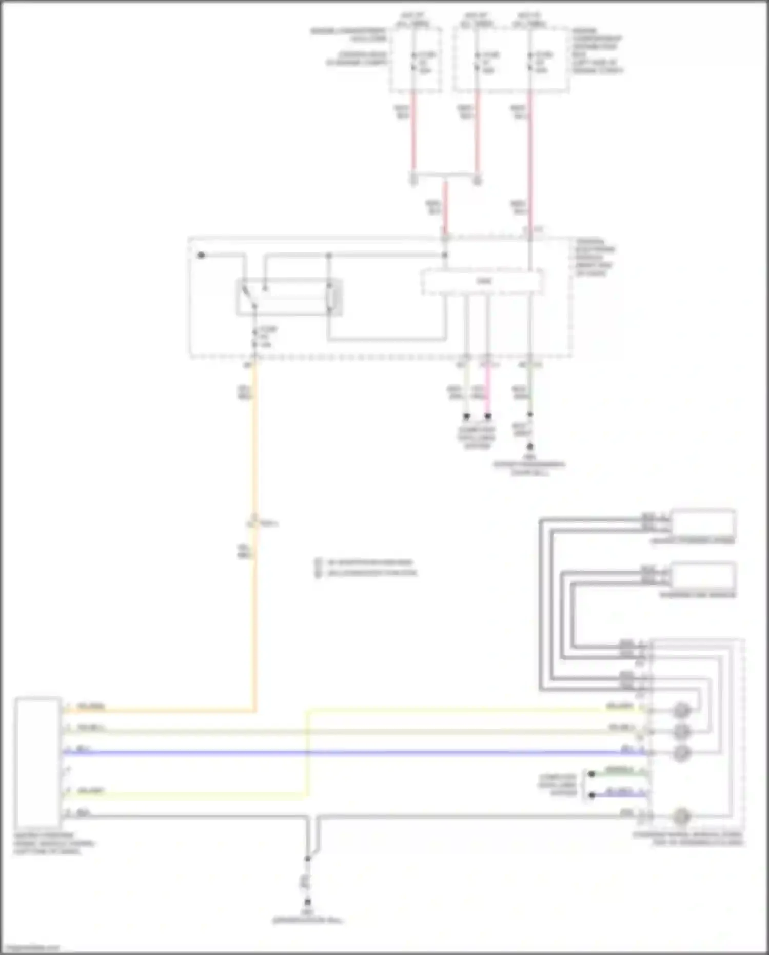 Wiring diagram temperature sensor for Volvo S60 Cross Country I (2015-2018) (1 of 1)