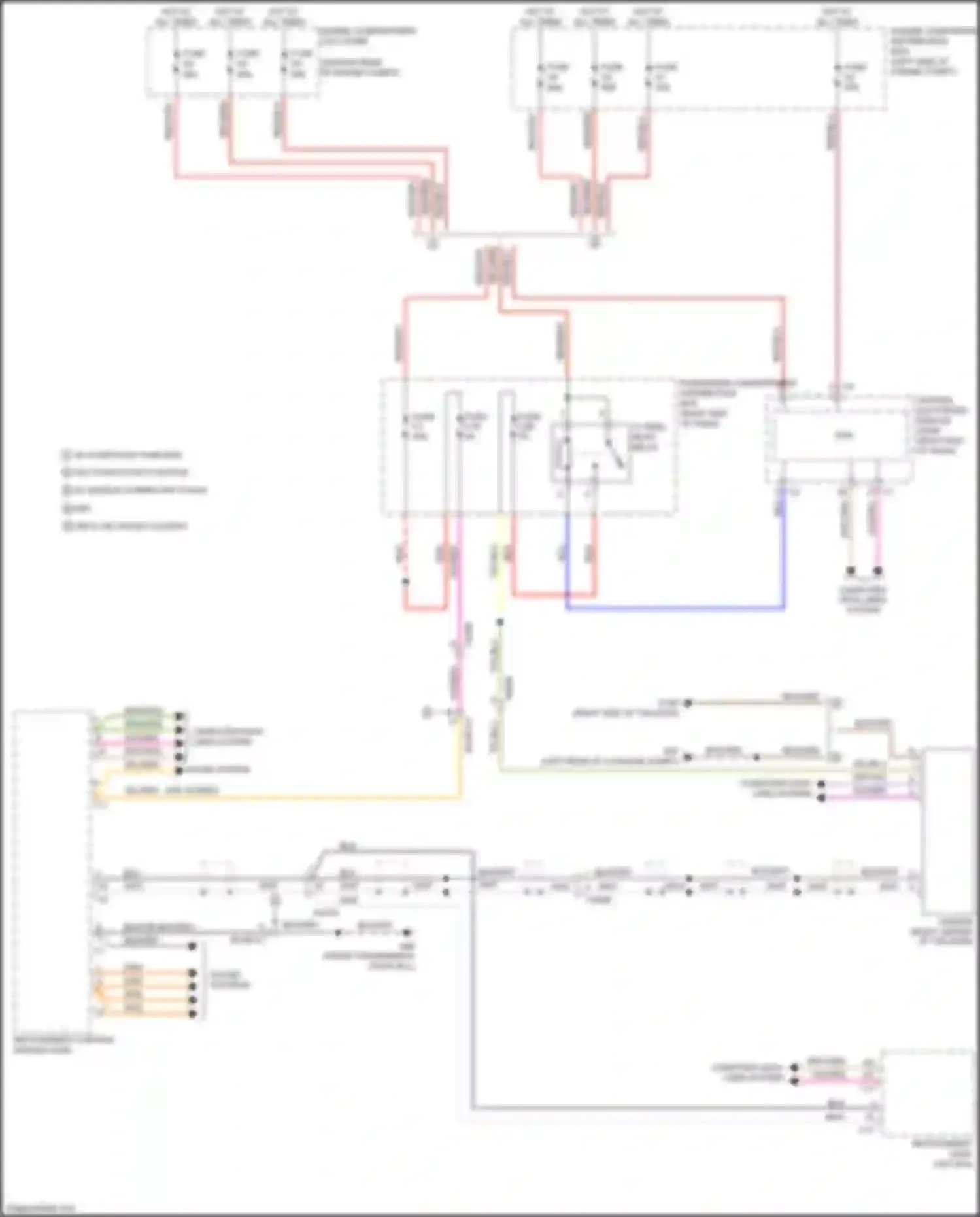 Wiring diagram w/ sensus connected touch for Volvo S60 Cross Country I (2015-2018) (6 of 7)