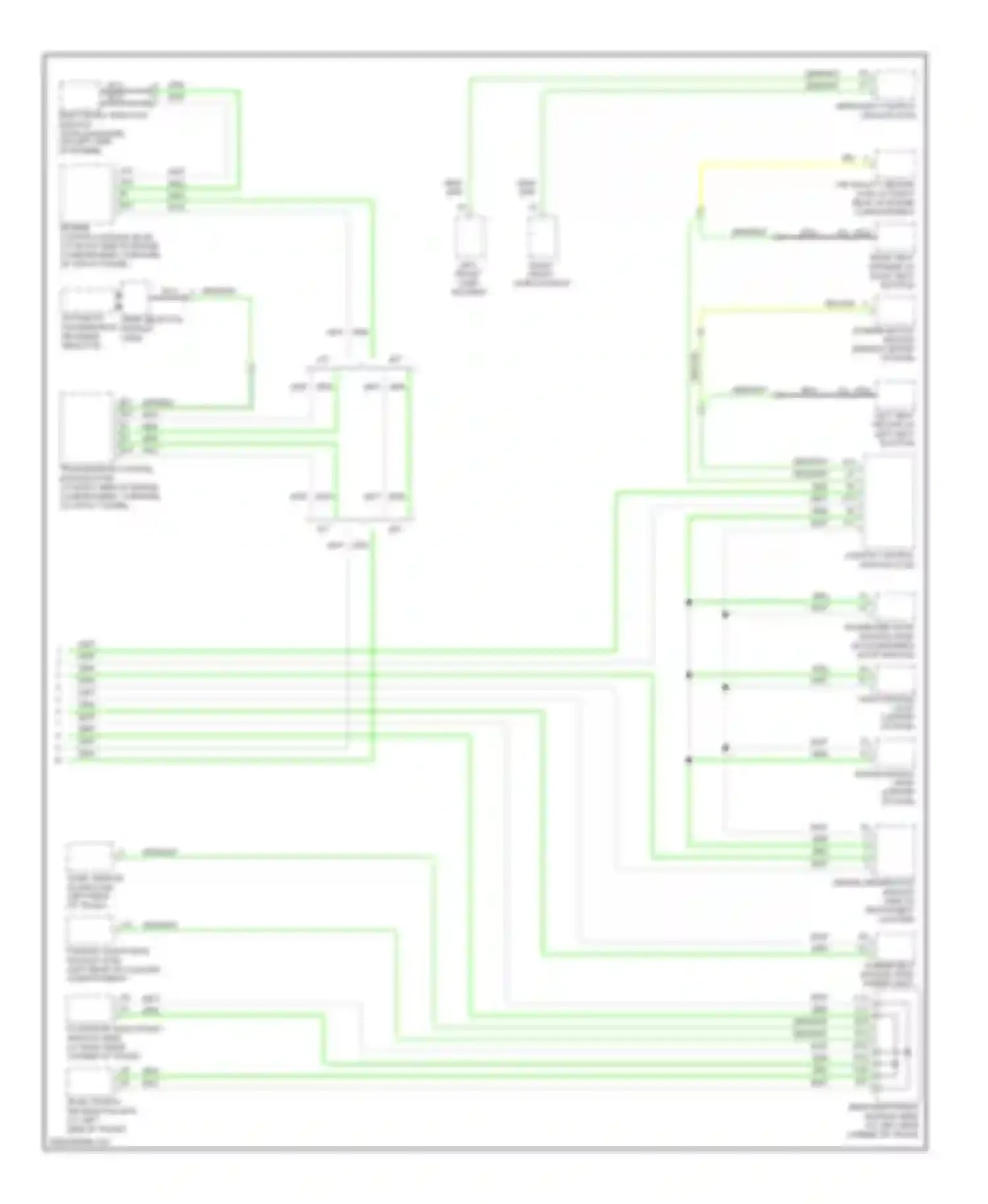 S60 Volvo I facelift (2004-2009): Computer data lines circuit (2 of 2)