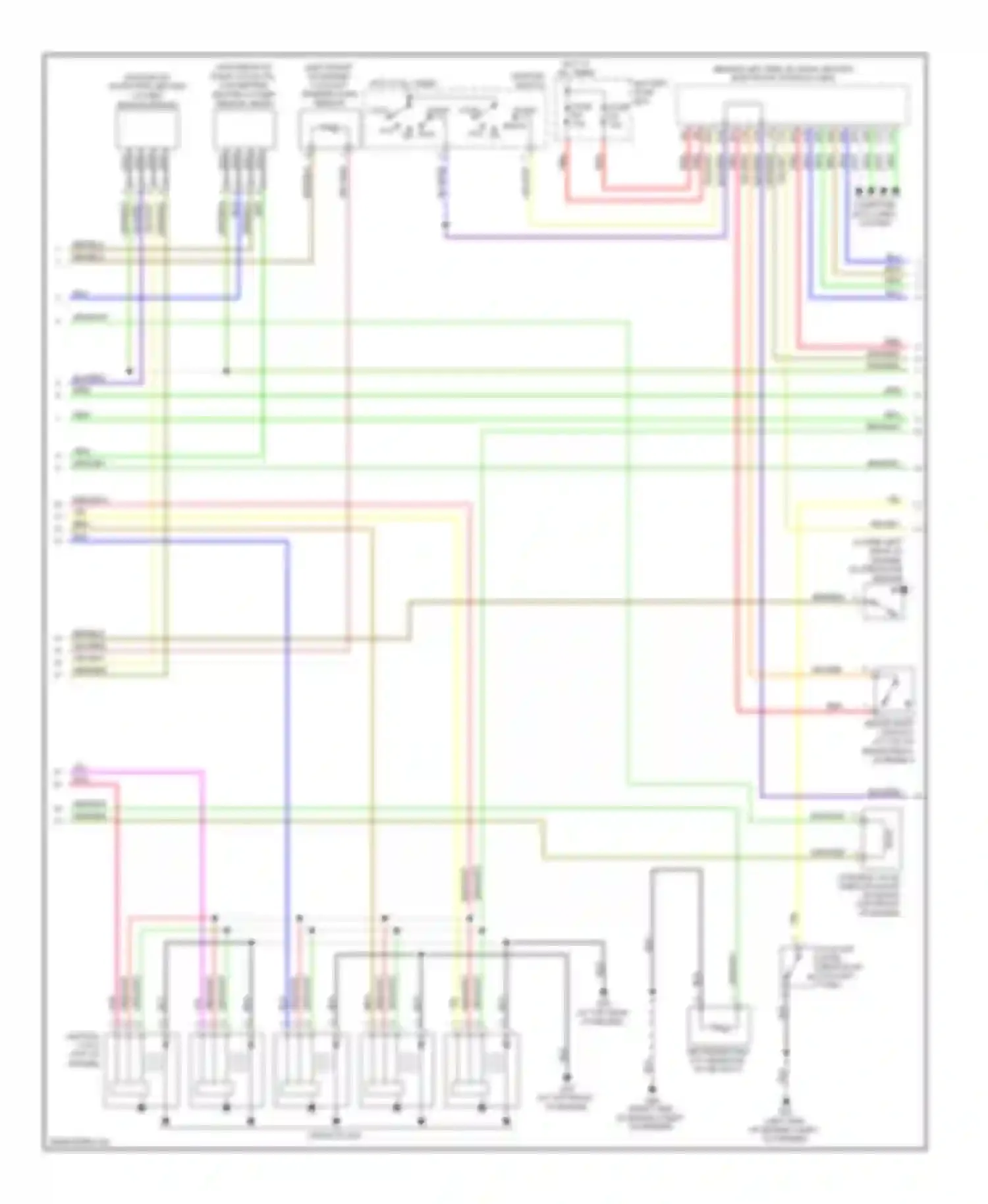S60 Volvo I facelift (2004-2009): Wiring diagram engine performance 2.4l (2 of 3)