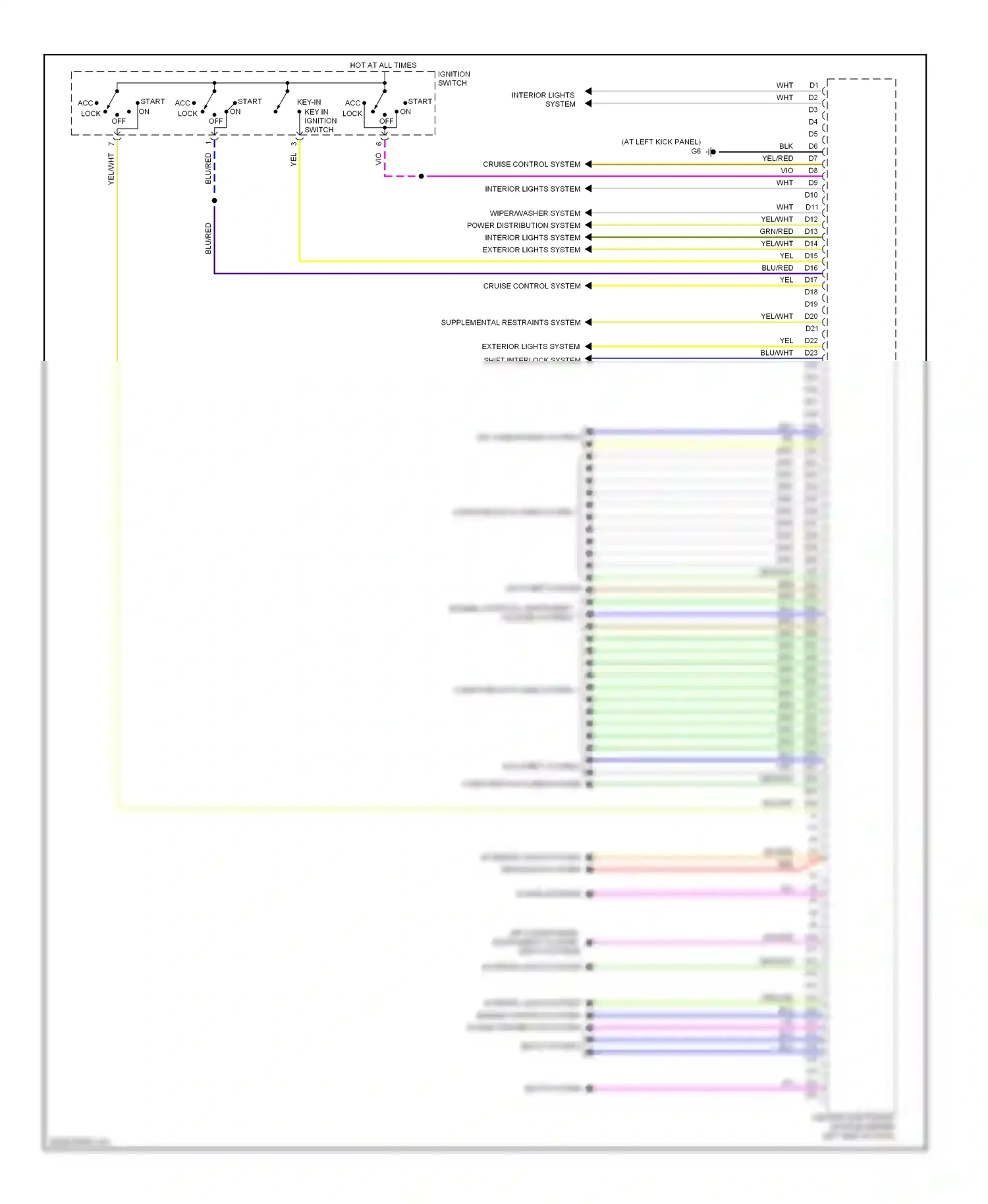 Wiring diagram computer data lines system for Volvo S60 I facelift (2004-2009) (6 of 52)