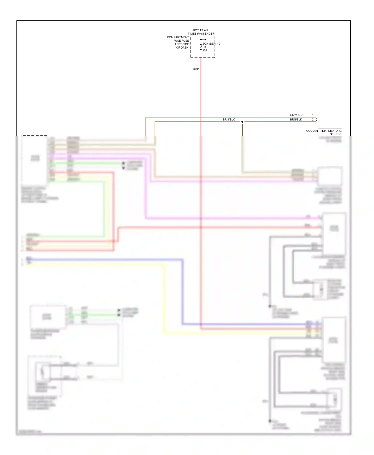 Wiring diagram grn for Volvo S60 I facelift (2004-2009) (4 of 61)