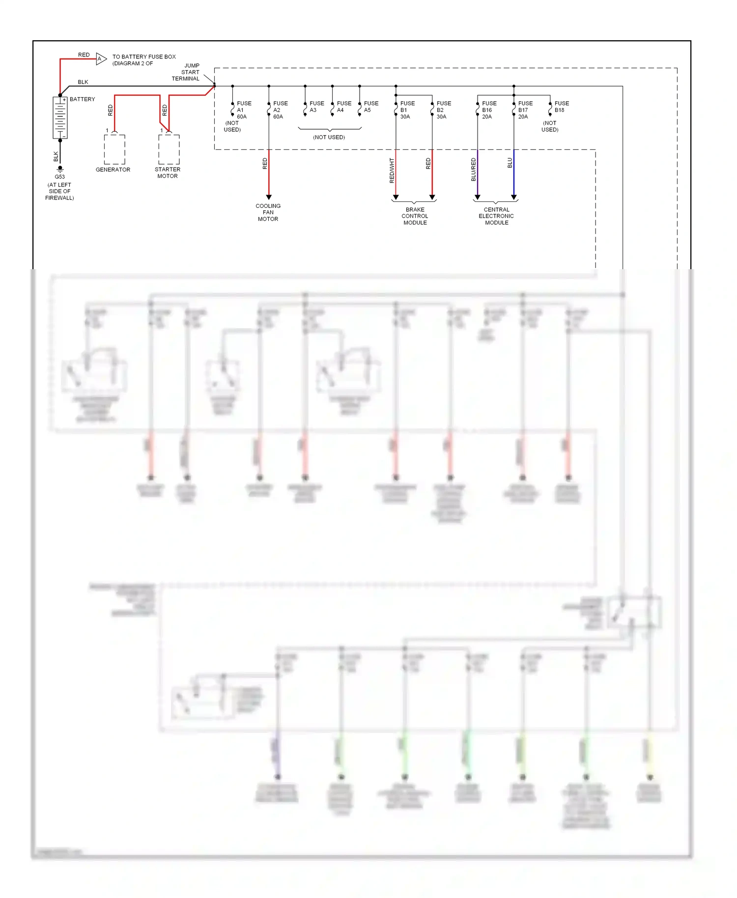 Wiring diagram grn for Volvo S60 I facelift (2004-2009) (38 of 61)