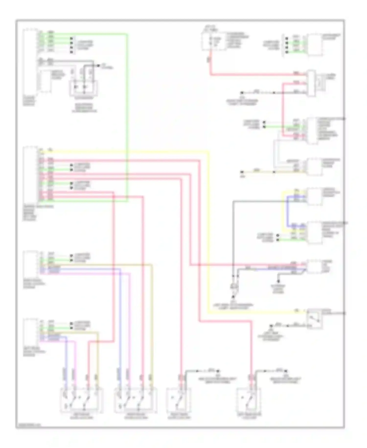 S60 Volvo I (2000-2004): Anti-theft alarm circuit