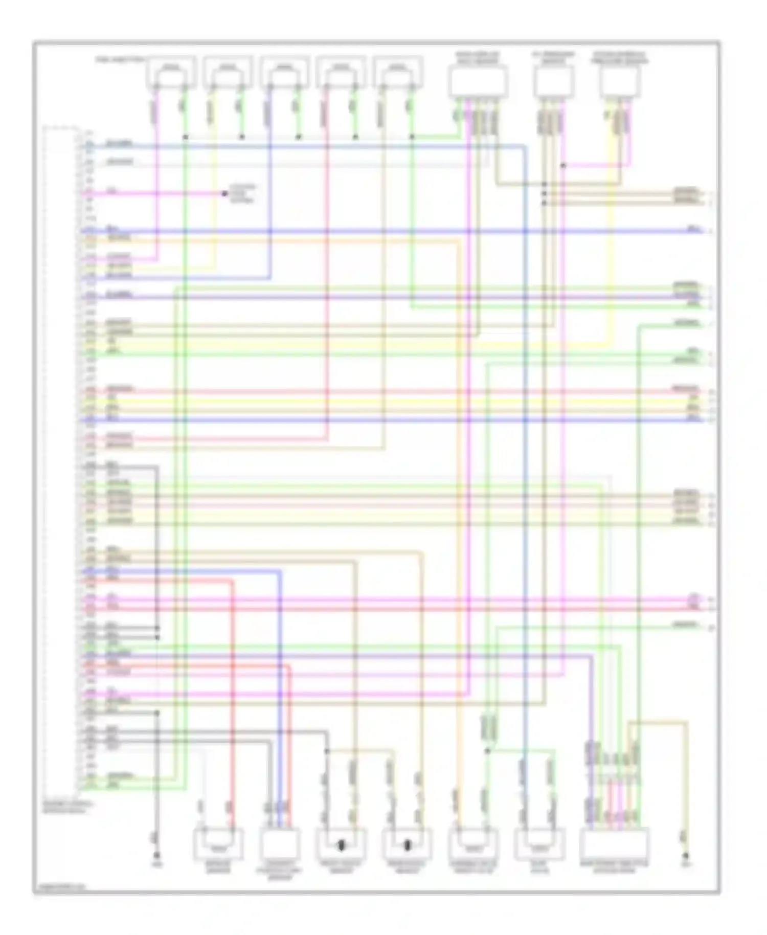 S60 Volvo I (2000-2004): Wiring diagram engine performance 2.4ls (1 of 3)