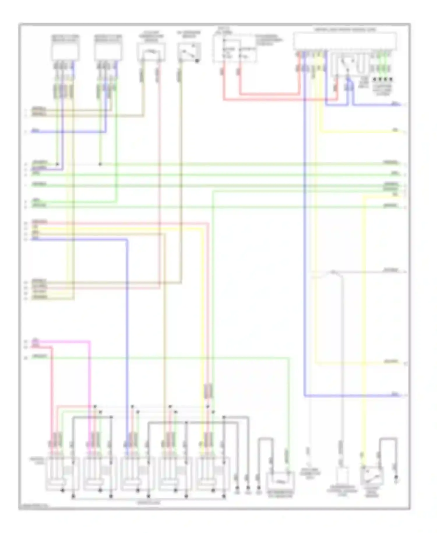 S60 Volvo I (2000-2004): Wiring diagram engine performance 2.4ls (2 of 3)