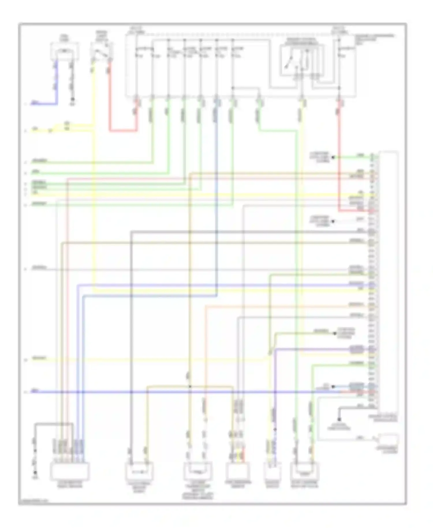 S60 Volvo I (2000-2004): Wiring diagram engine performance 2.4ls (3 of 3)