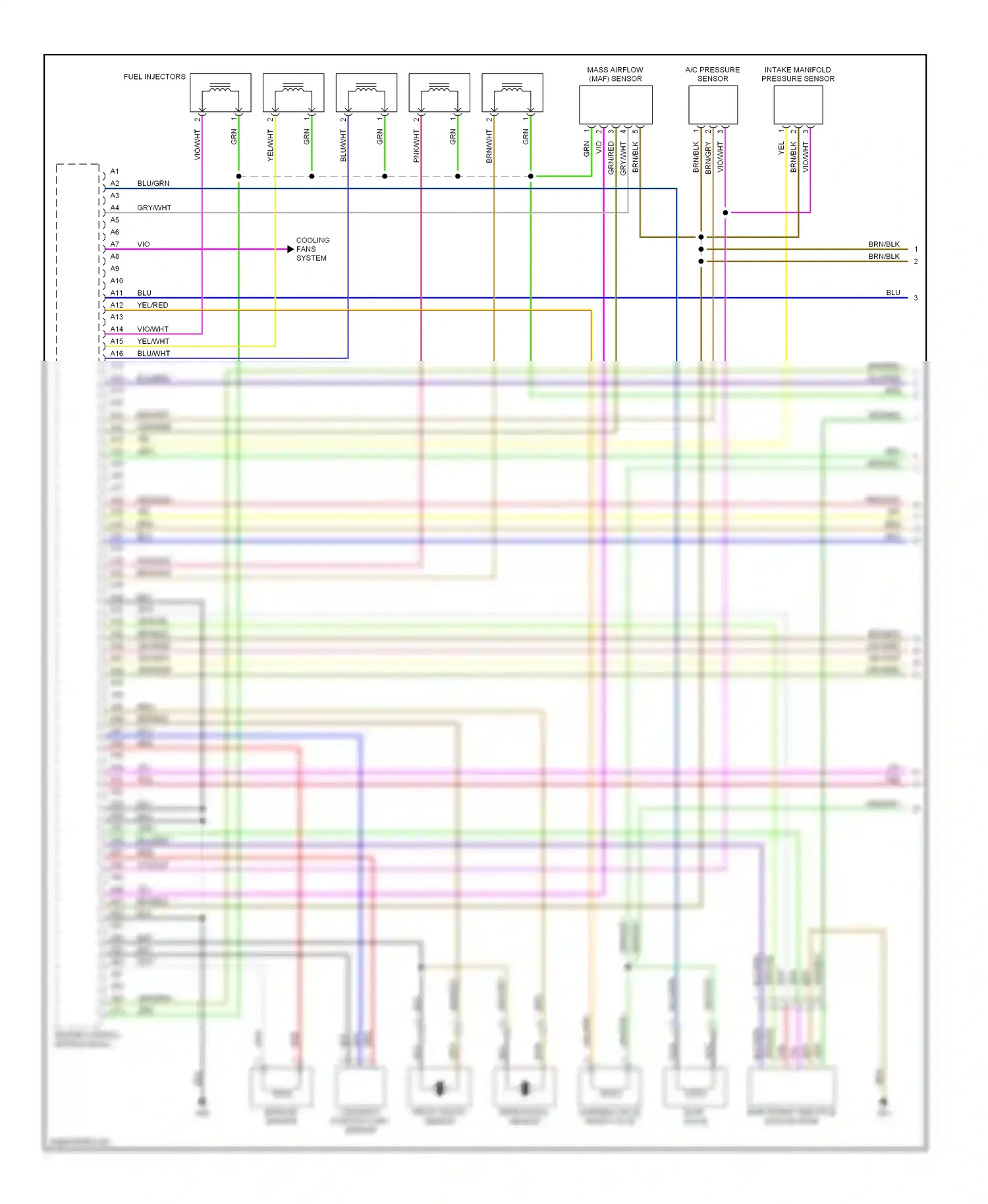 Wiring diagram gry/red for Volvo S60 I (2000-2004) (8 of 18)