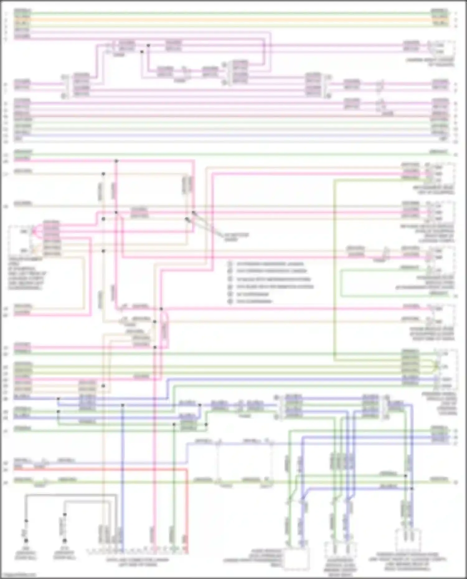 S60 Volvo II facelift (2013-2018): Computer data lines circuit (2 of 3)