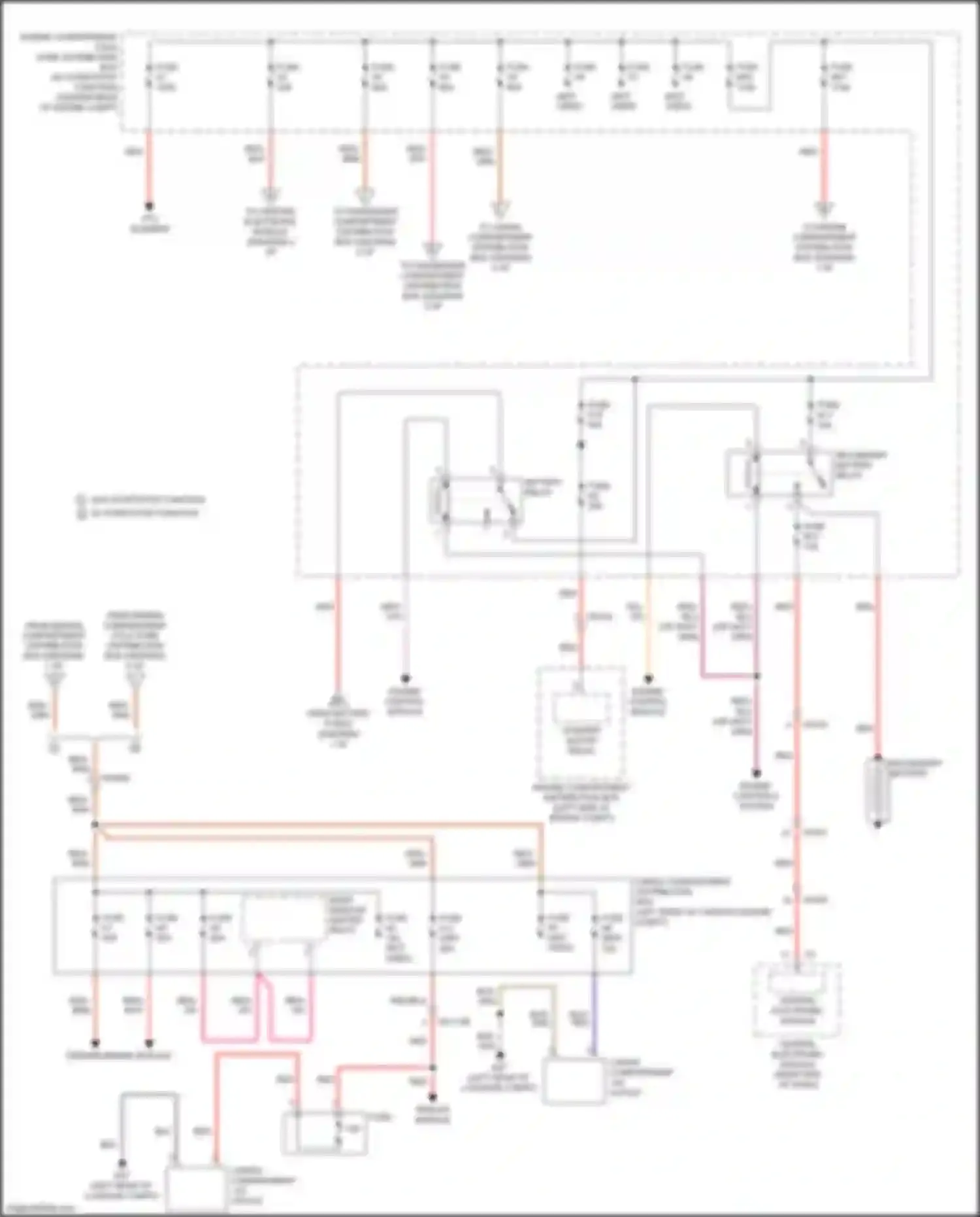 S60 Volvo II facelift (2013-2018): Power distribution circuit (4 of 4)