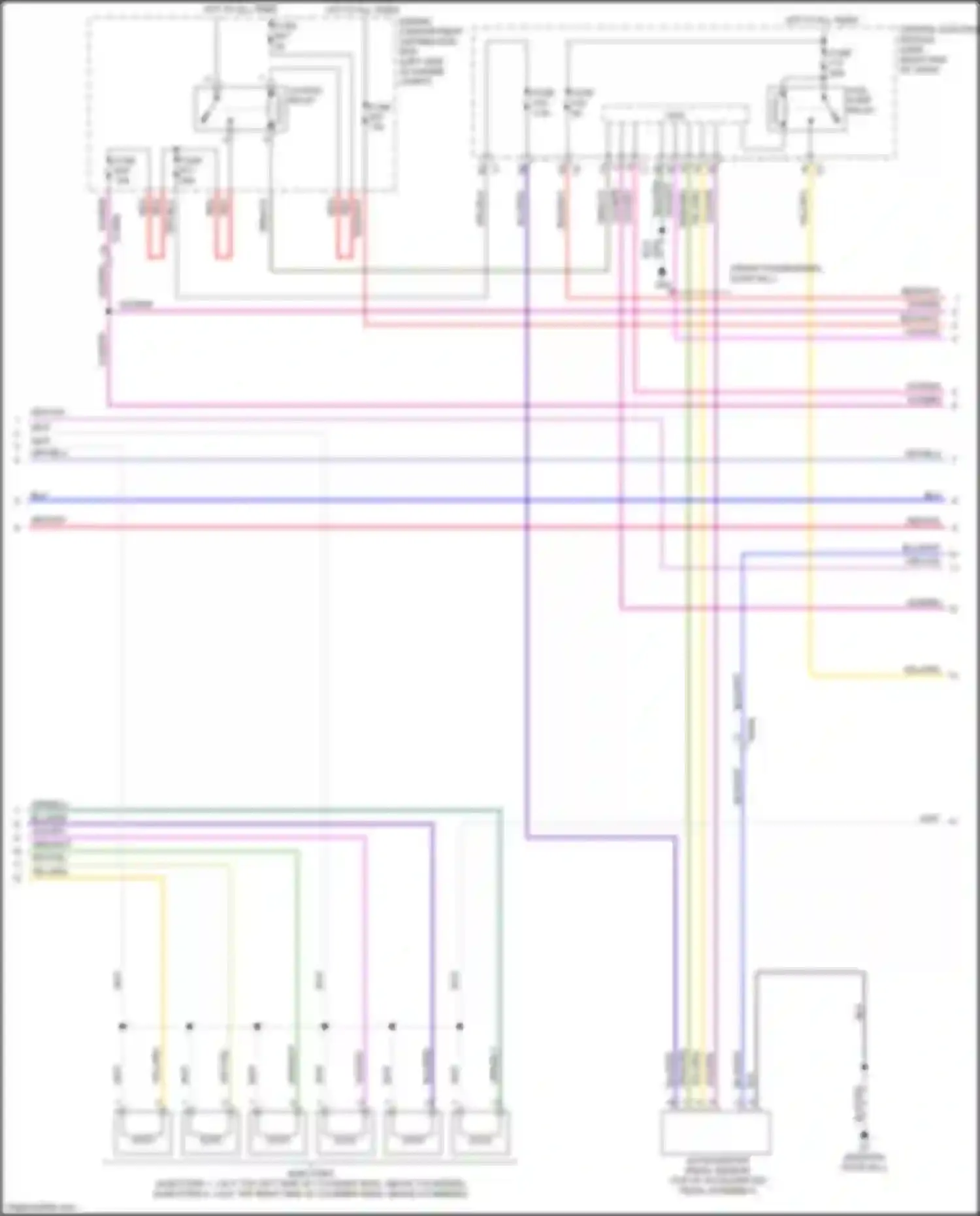 Wiring diagram accelerator pedal sensor for Volvo S60 II facelift (2013-2018) (5 of 5)