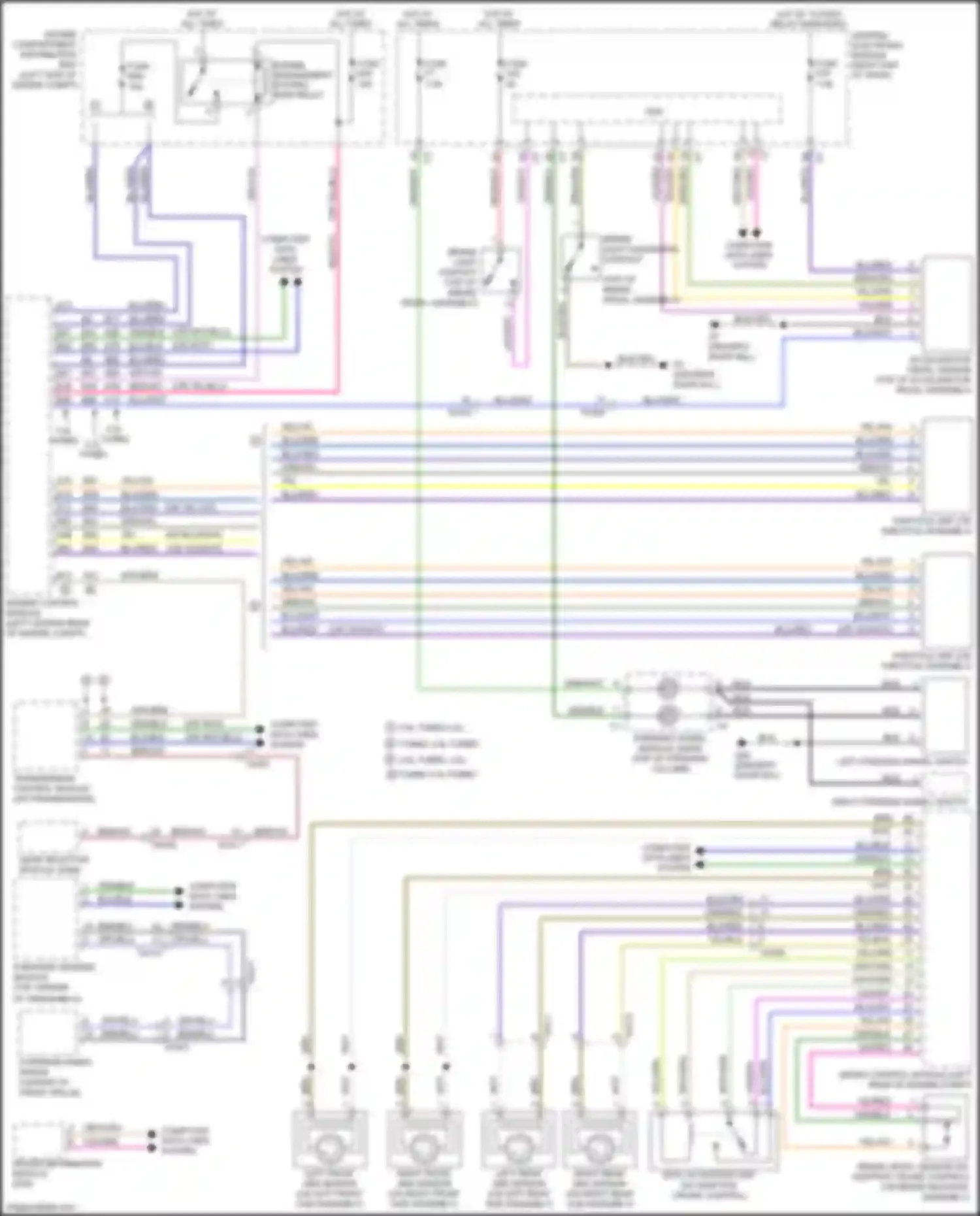 Wiring diagram blk/org for Volvo S60 II facelift (2013-2018) (21 of 28)