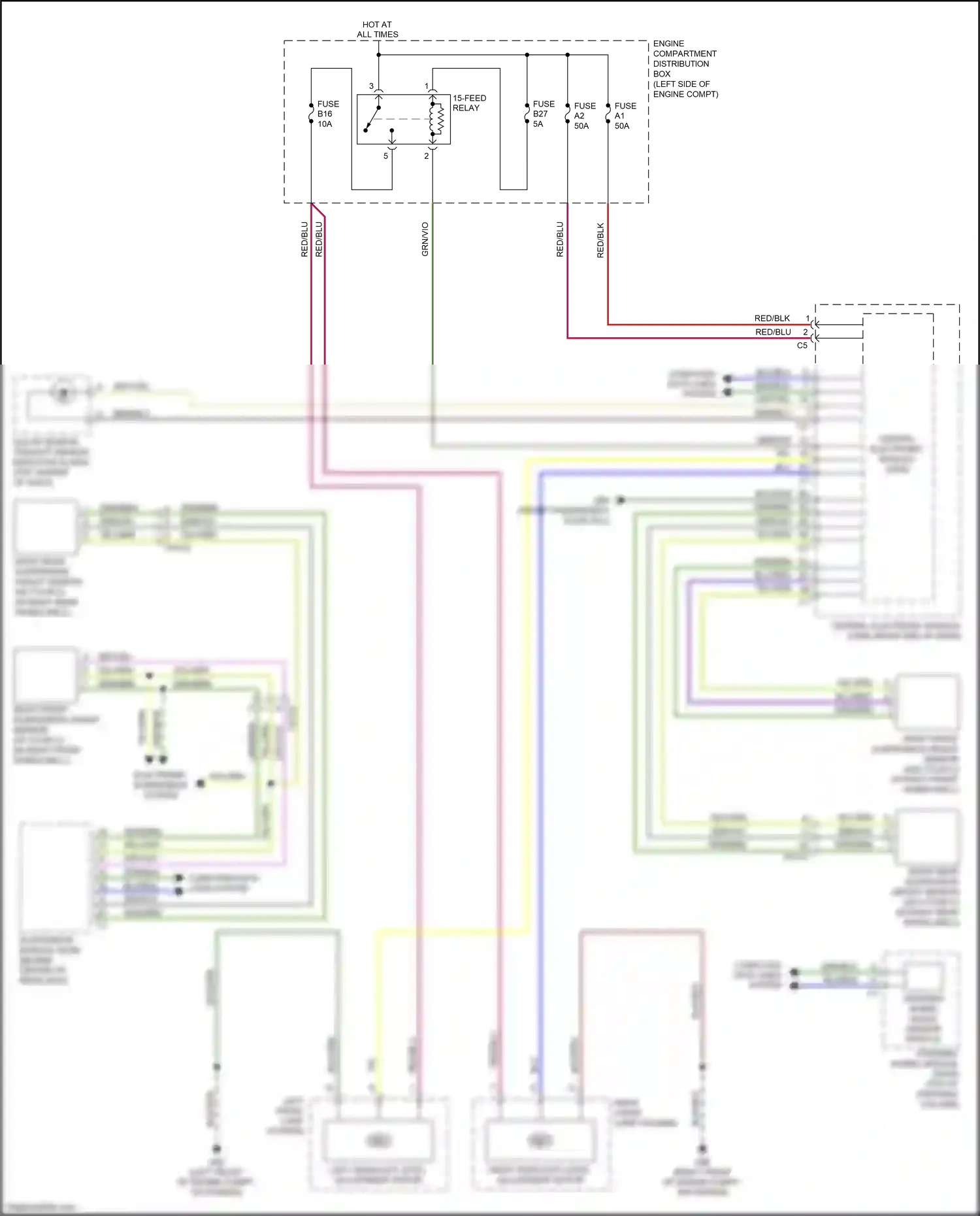 Wiring diagram blu for Volvo S60 II facelift (2013-2018) (45 of 68)