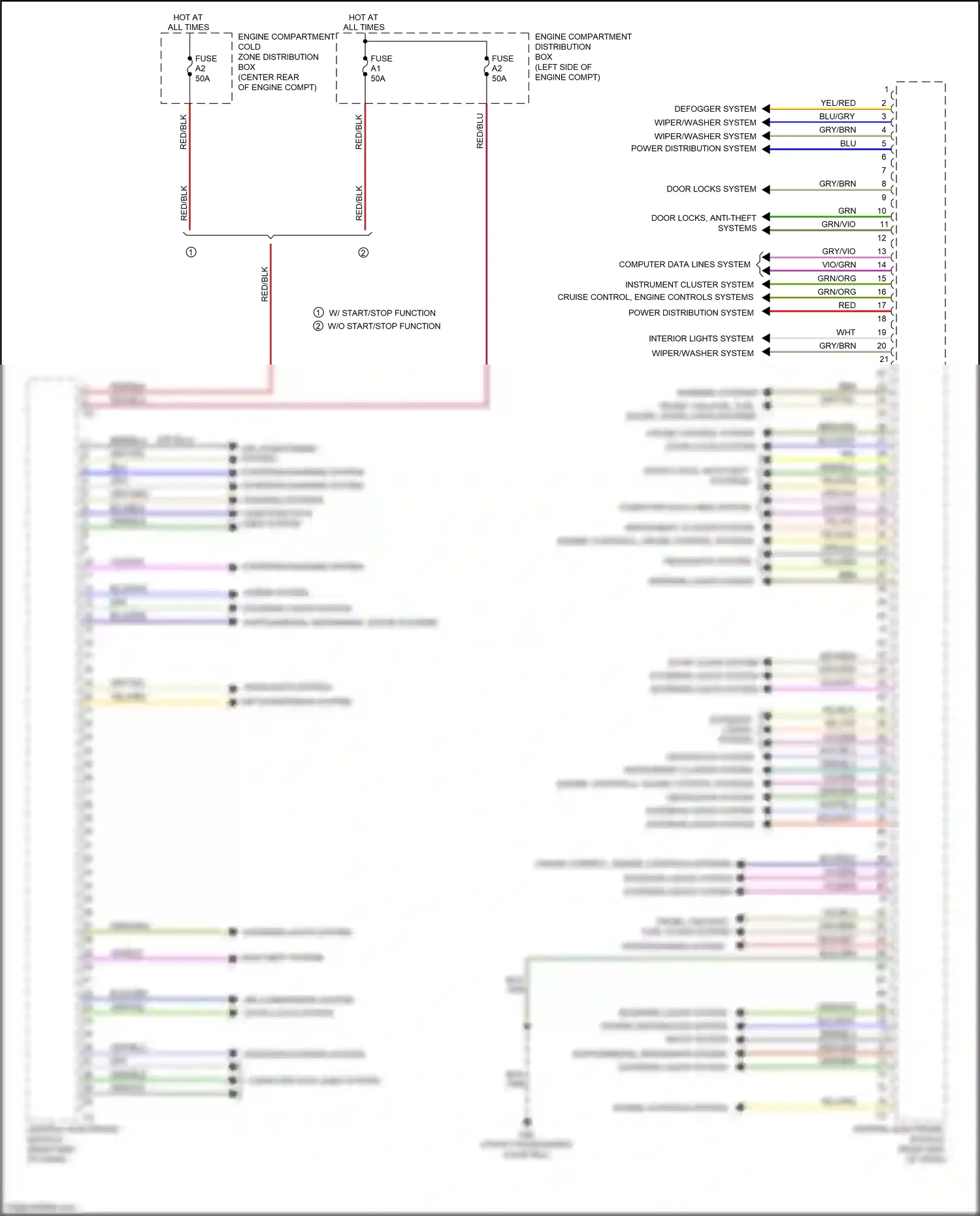 Wiring diagram blu for Volvo S60 II facelift (2013-2018) (23 of 68)